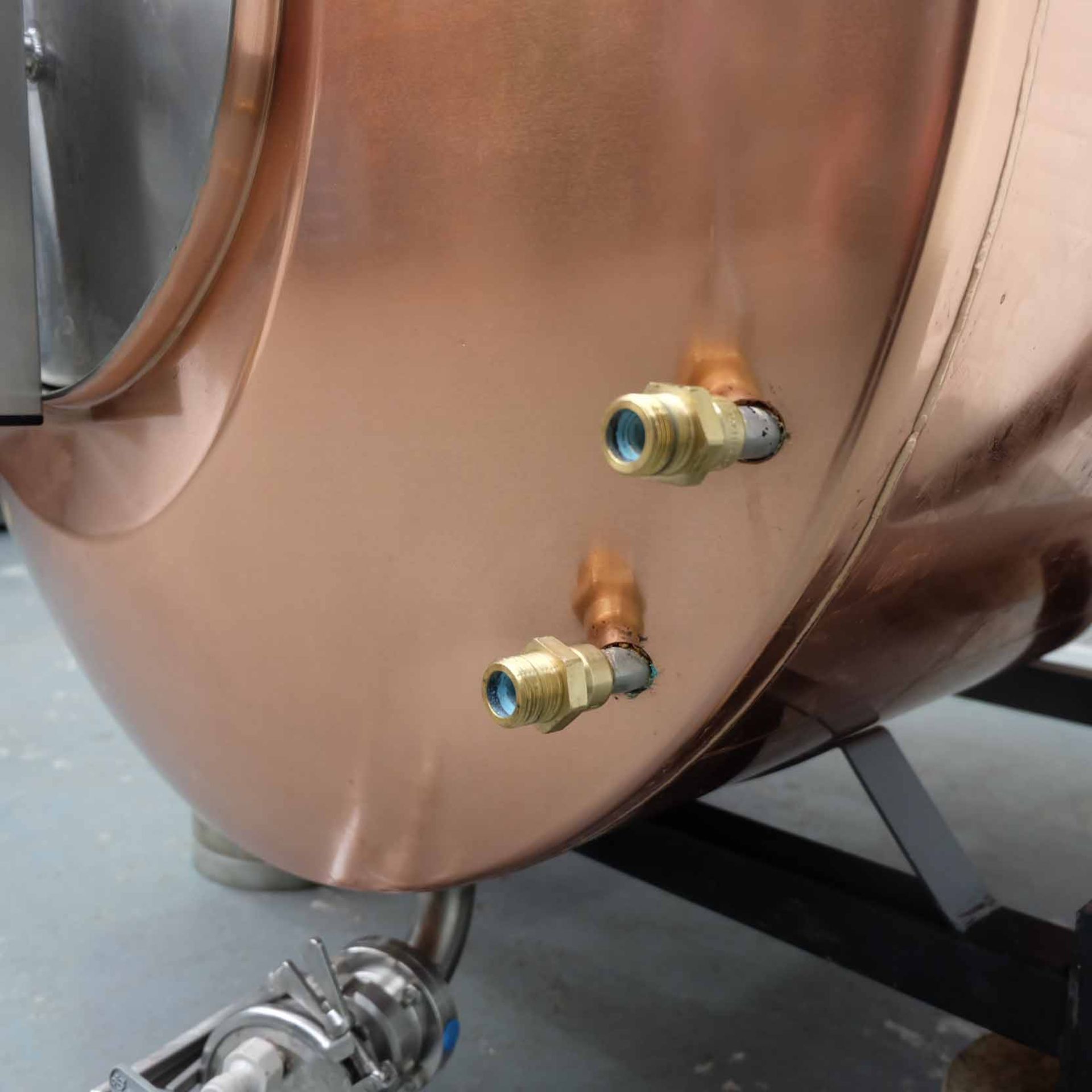 Paul Mueller Ltd. (Missouri USA) Copper Serving Beer Tank. Model 500Ltr. With Self Cooling Bag in Ta - Image 8 of 13