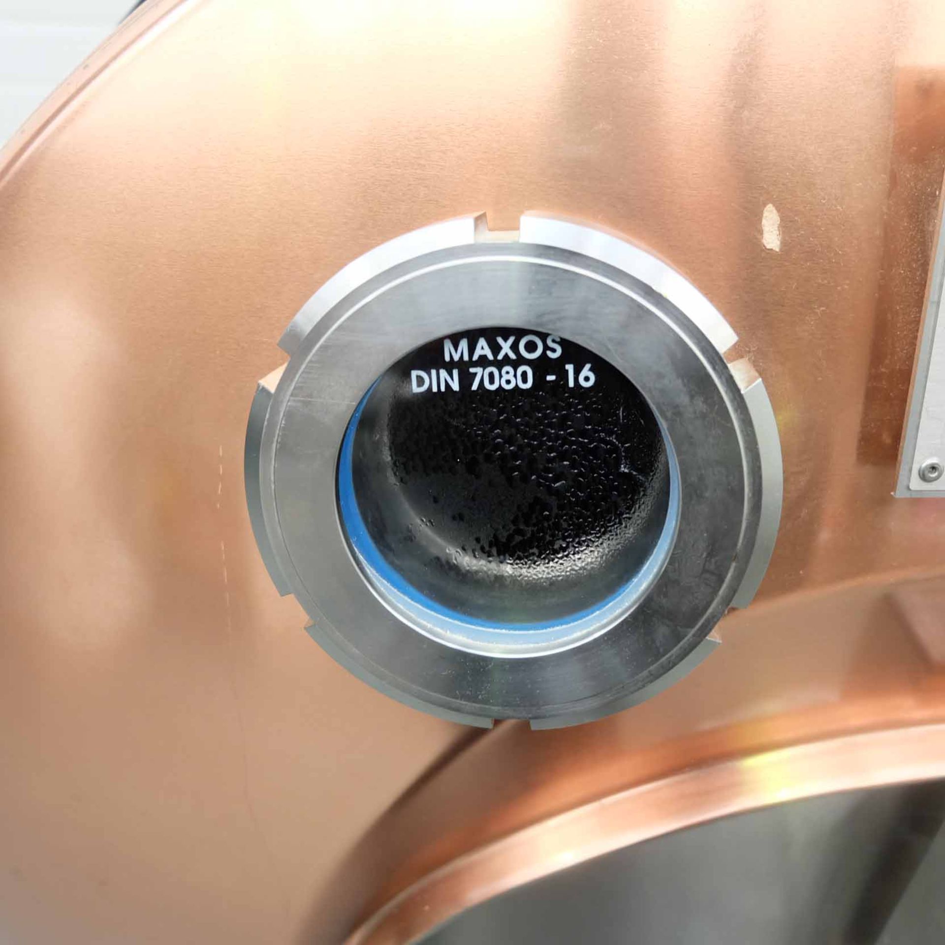 Paul Mueller Ltd. (Missouri USA) Copper Serving Beer Tank. Model 500Ltr. With Self Cooling Bag in Ta - Image 5 of 13