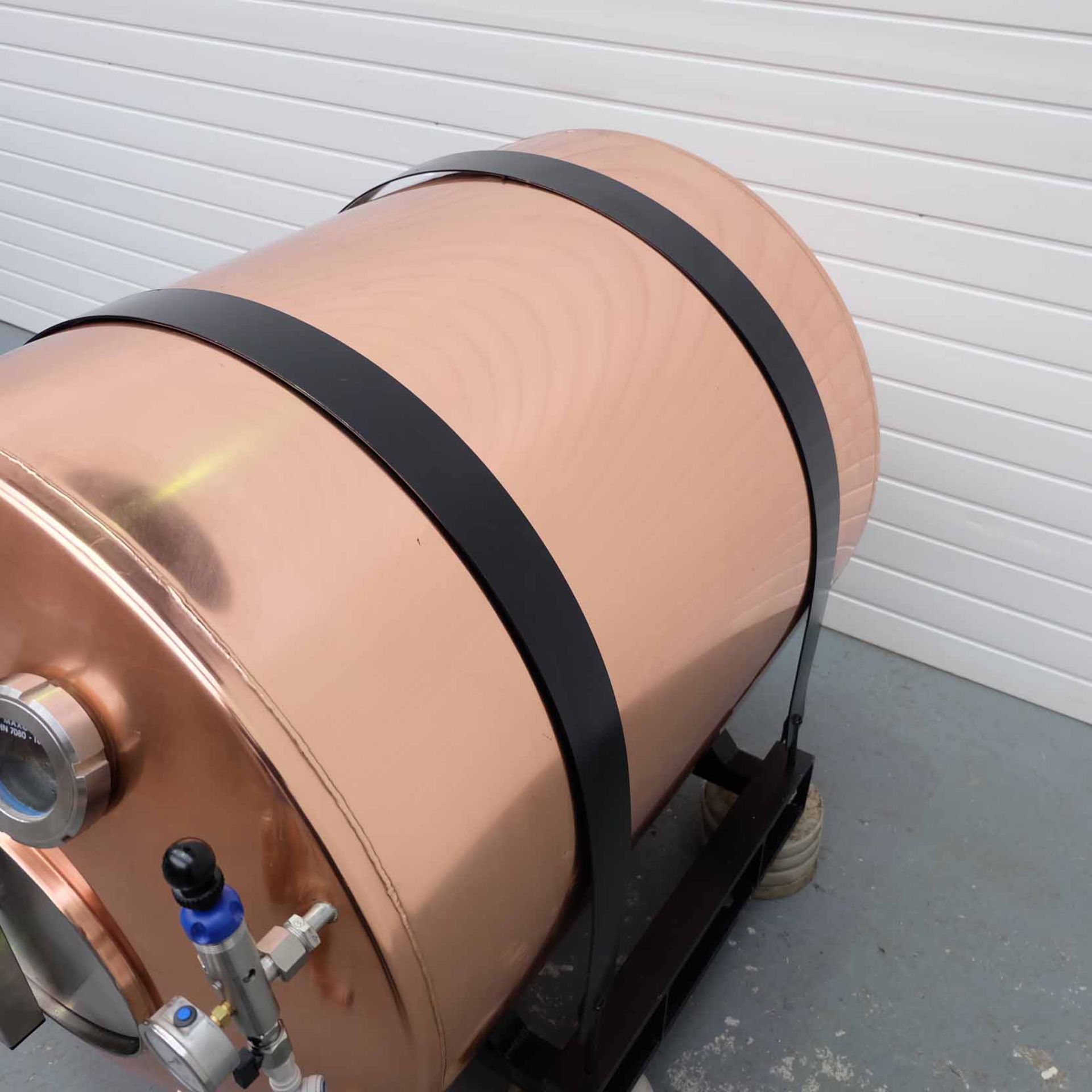 Paul Mueller Ltd. (Missouri USA) Copper Serving Beer Tank. Model 500Ltr. With Self Cooling Bag in Ta - Image 12 of 13