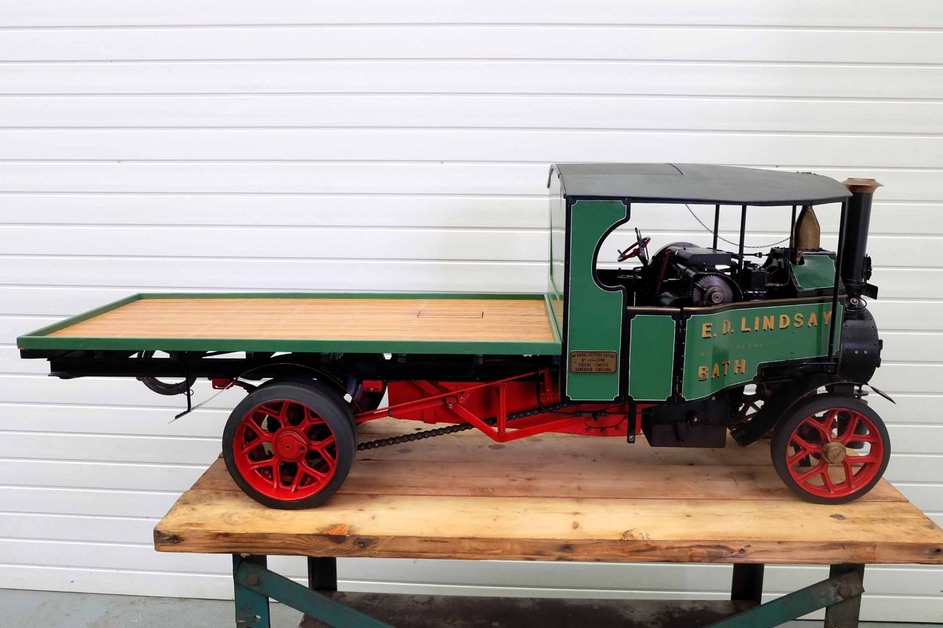 FODEN 'C' Type. 3" Scale Model of the 1922 Six-Tonner Steam Wagon from Sandbach. - Image 5 of 44