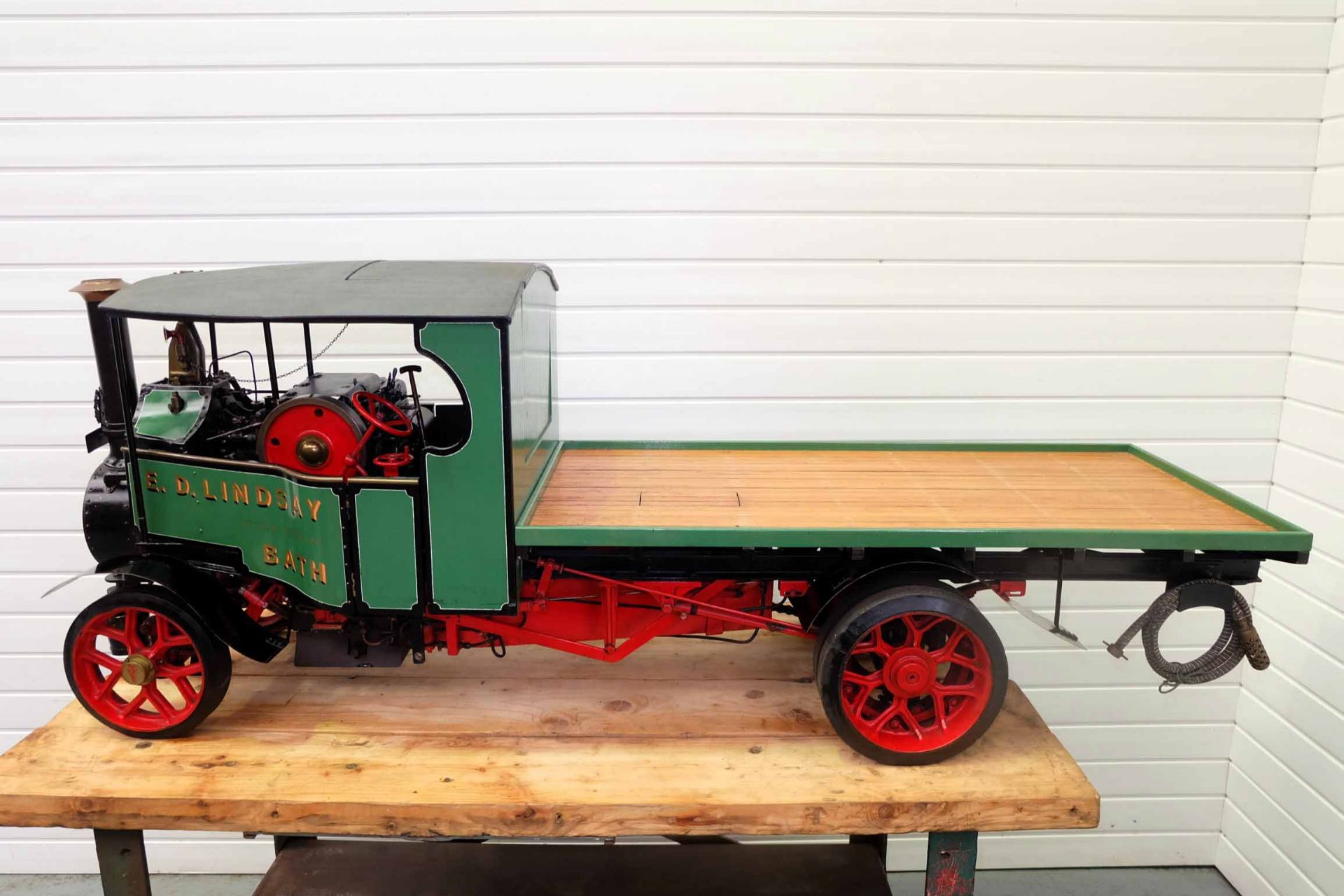 FODEN 'C' Type. 3" Scale Model of the 1922 Six-Tonner Steam Wagon from Sandbach. - Image 6 of 44