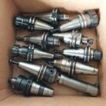 10 x Milling Spindle Tools. SK40/DV40 Taper.