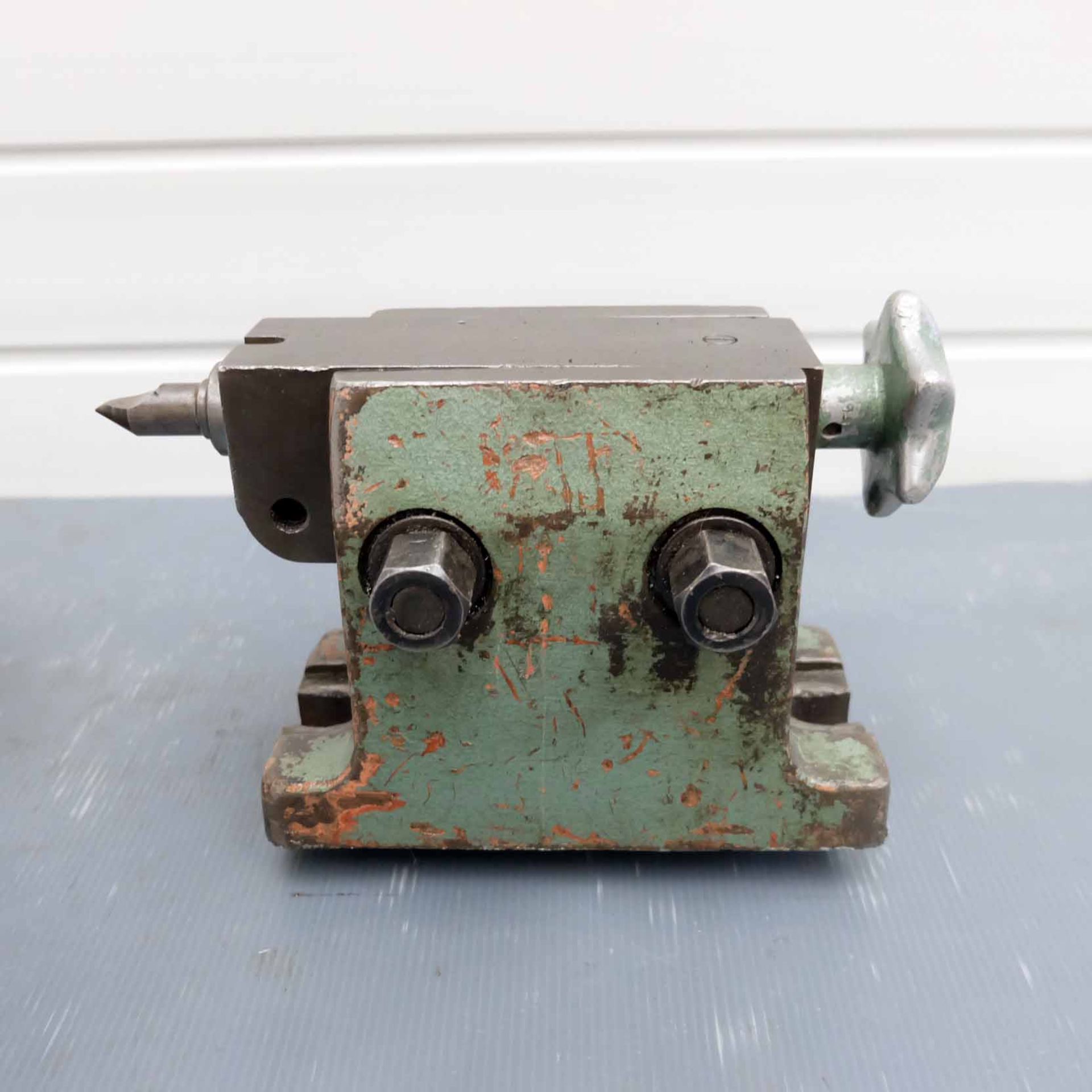 Vertical / Horizontal Indexing Workhead. With 6" 3 Jaw Chuck. Tailstock. - Bild 6 aus 11