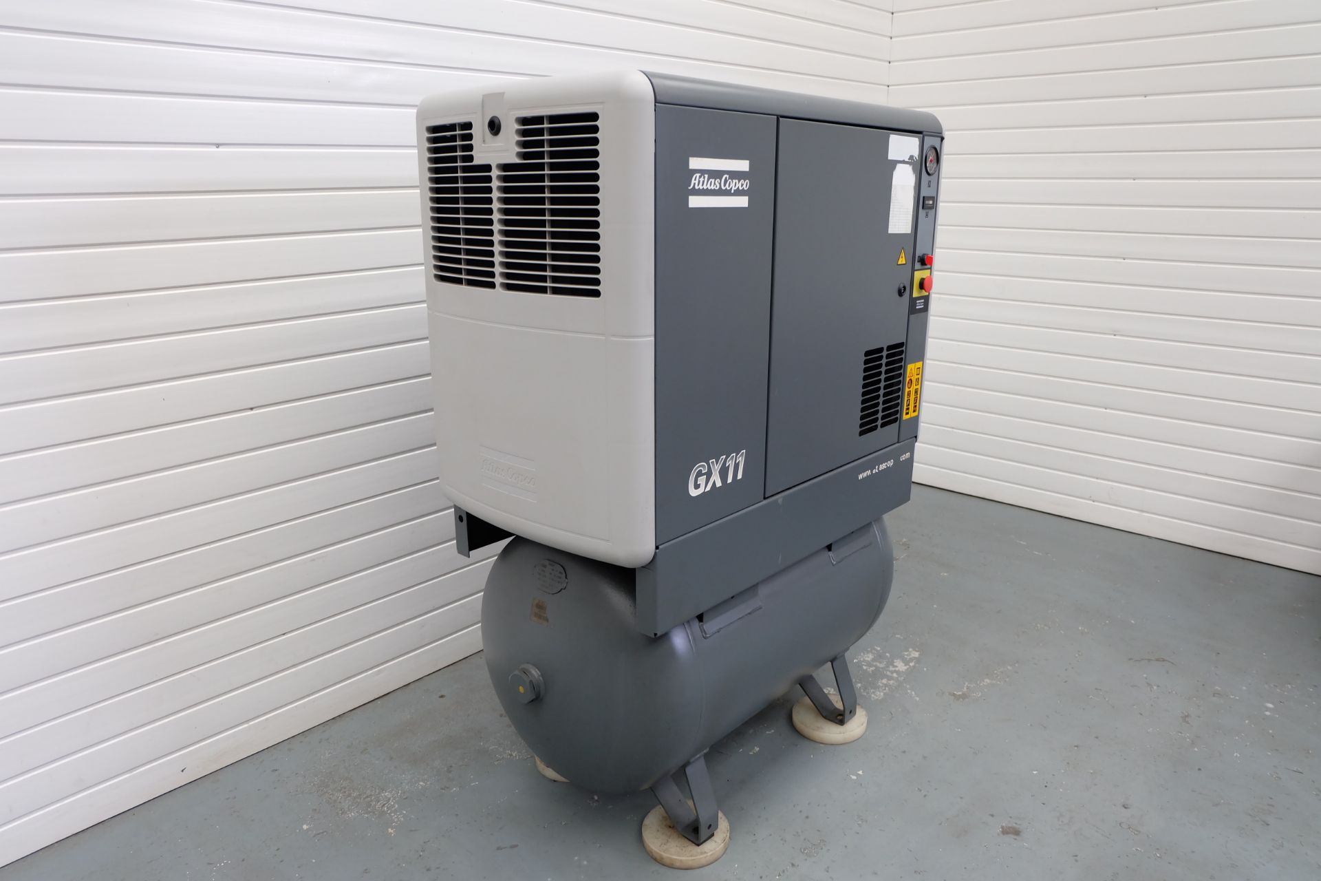 Atlas Copco GX II 15HP Rotary Screw Air Compressor. Max Working Pressure 10 Bar. Free Air Delivery 2 - Image 2 of 8