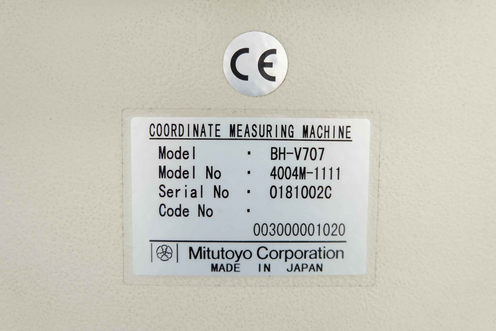 Mitutoyo Type BH-V707 Coordinate Measuring Machine on Granite Table. Table Size 1330 x 1100mm. Dista - Image 11 of 11