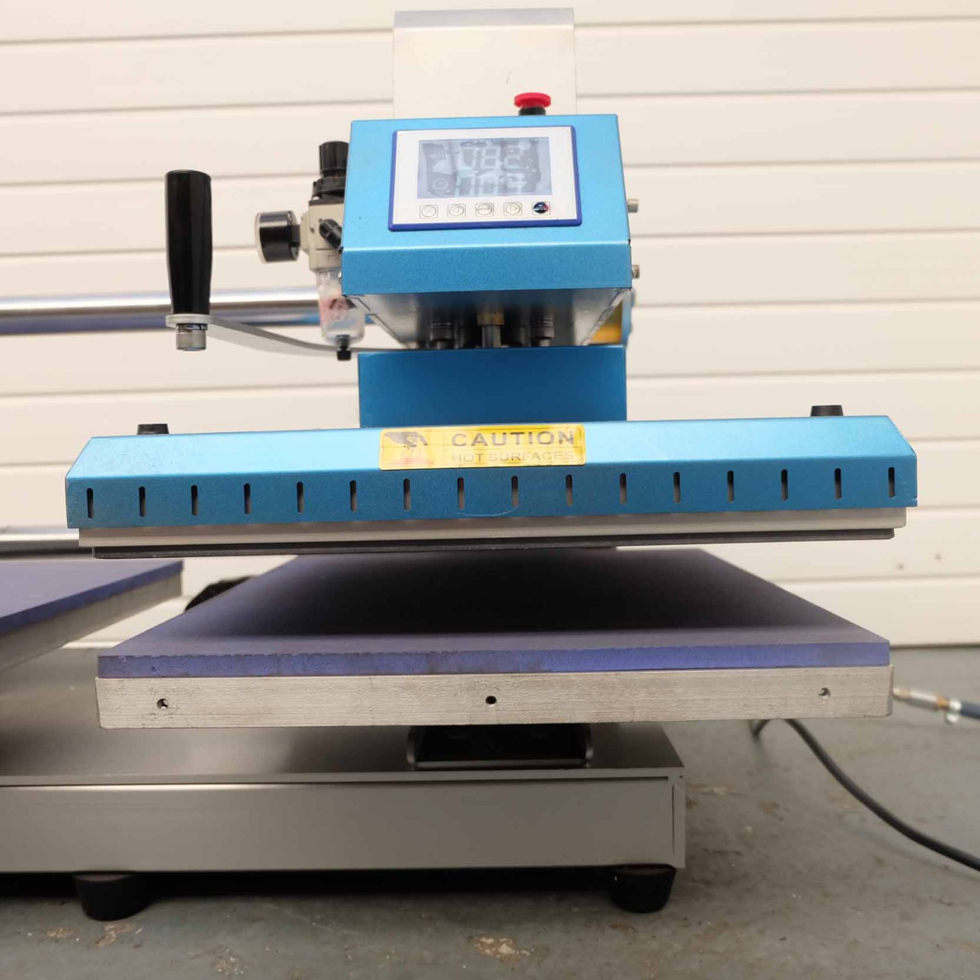 SYE Model HSQ Hot Foil Sublimation Machine / Heat Press. 2 x Heating Plates. Plate Size 400mm x 500m - Image 8 of 10