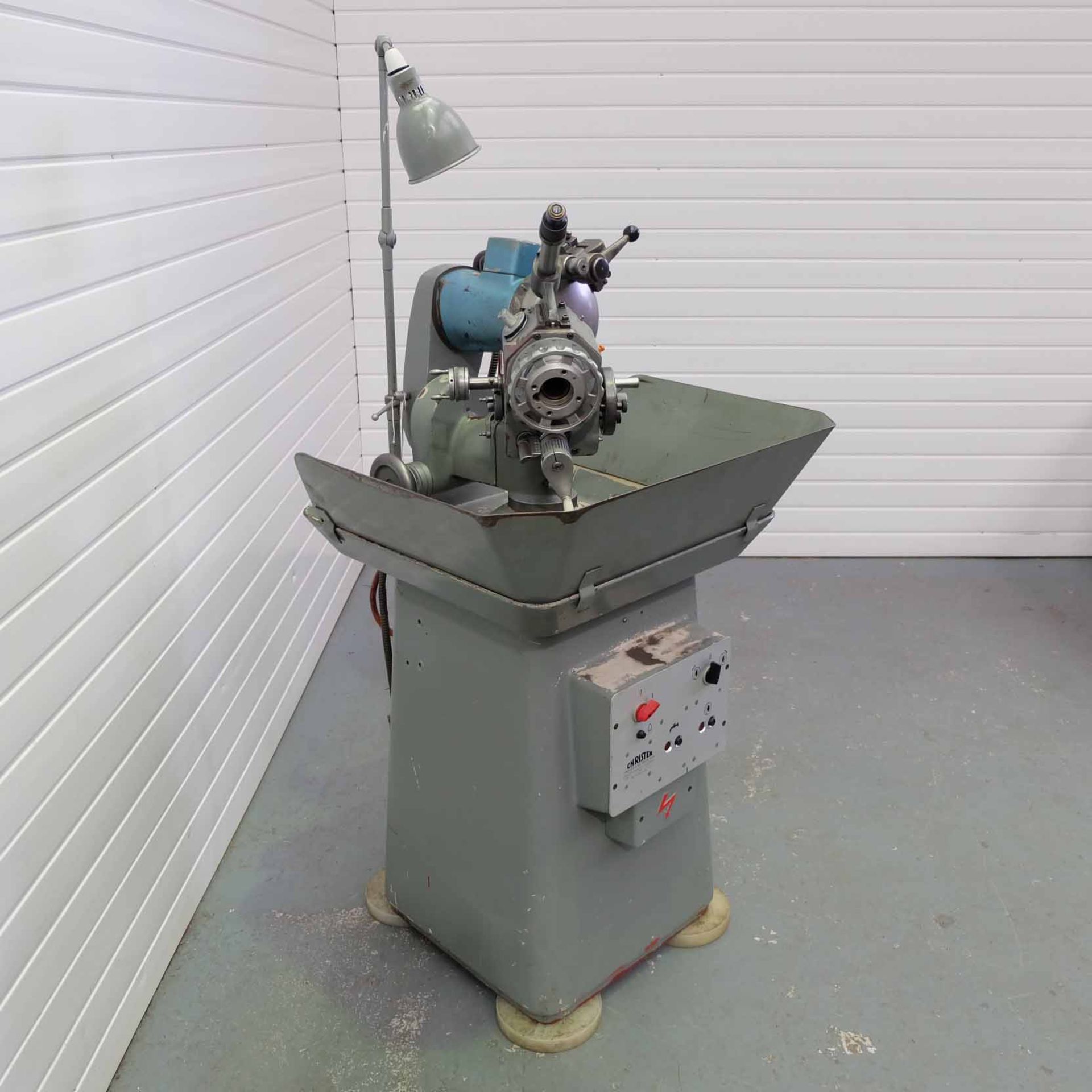 CHRISTEN Type 2-32 Twist Drill Grinding Machine. Capacity 2-32mm. Angles 60 - 180 Degrees. Grinding - Image 3 of 18