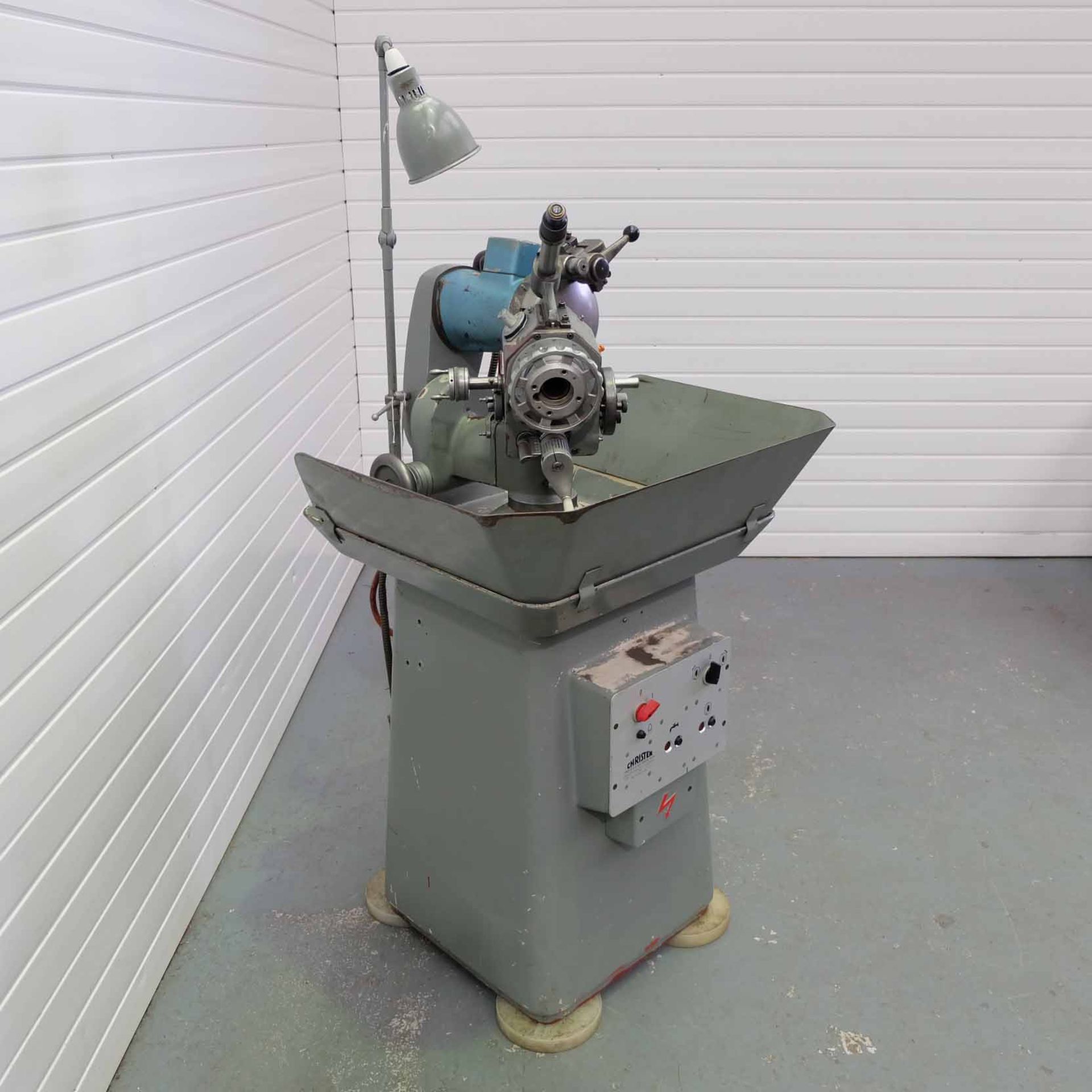 CHRISTEN Type 2-32 Twist Drill Grinding Machine. Capacity 2-32mm. Angles 60 - 180 Degrees. Grinding - Bild 3 aus 18