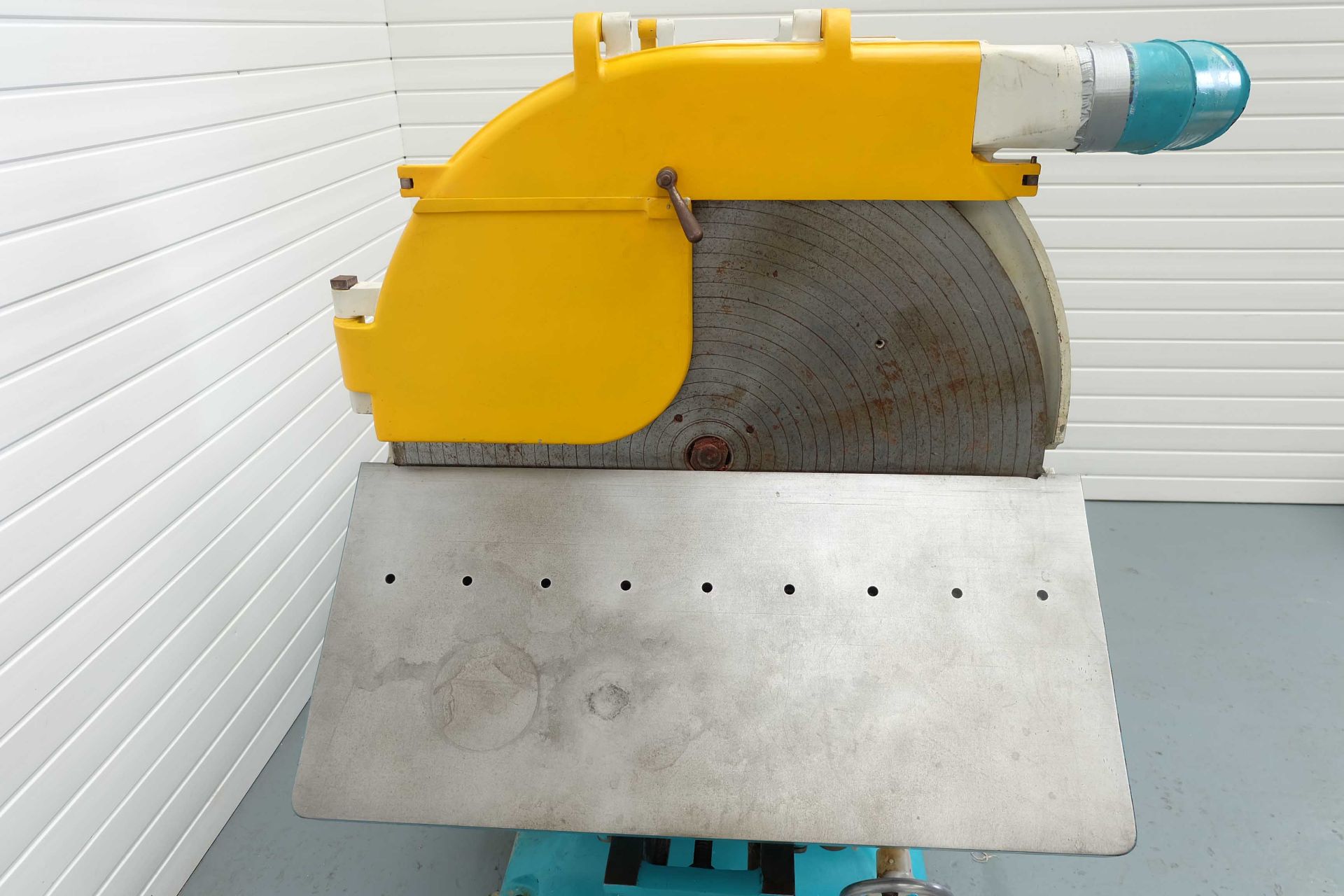 Wadkin Model J.W. 36" Double Disc Sander. Diameter of Sanding Discs 36". Size of Worktables 40" x 19 - Image 5 of 12