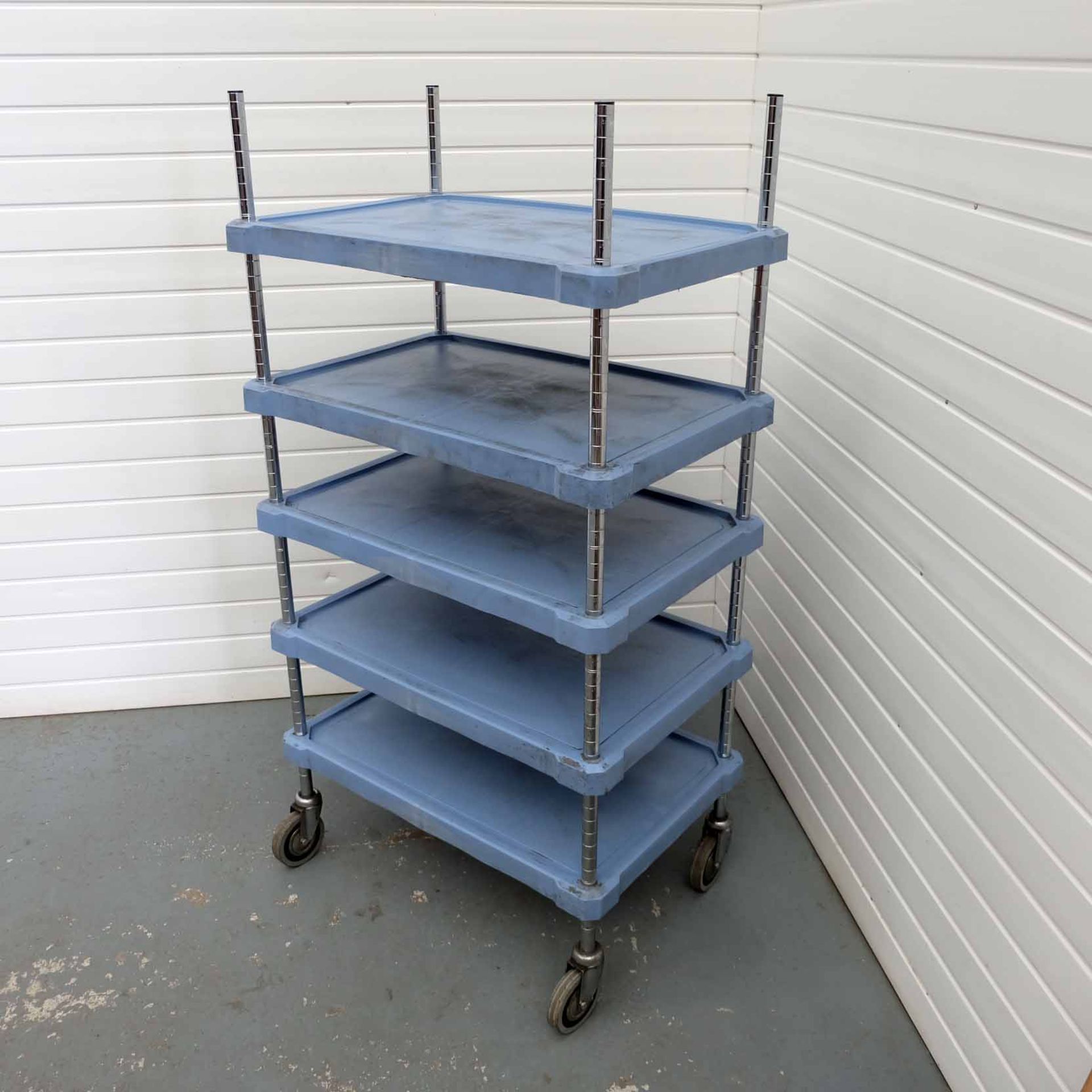 Parts Trolley With 5 Shelves. Size 795mm x 540mm x 1525mm High. - Image 2 of 5