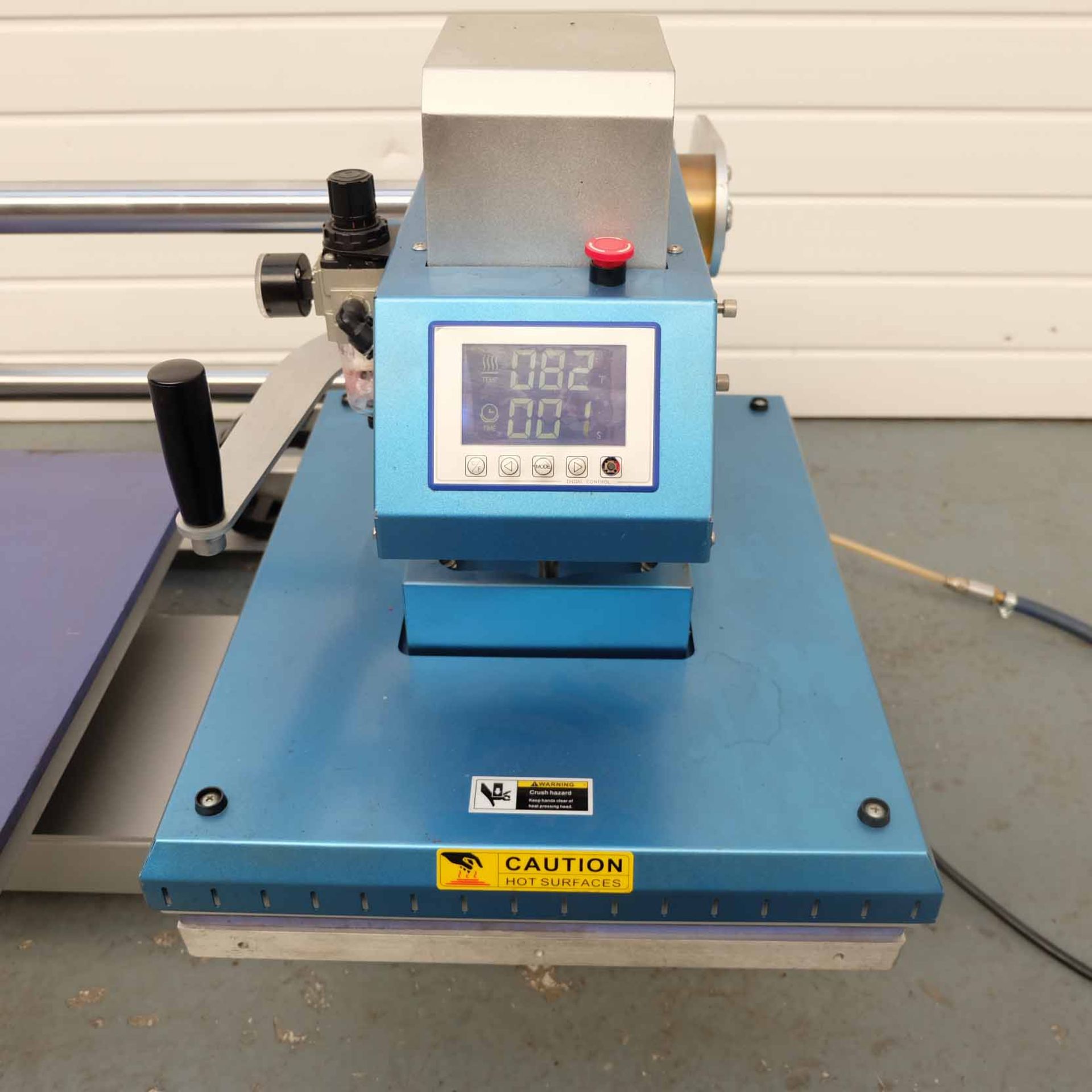 SYE Model HSQ Hot Foil Sublimation Machine / Heat Press. 2 x Heating Plates. Plate Size 400mm x 500m - Bild 7 aus 10