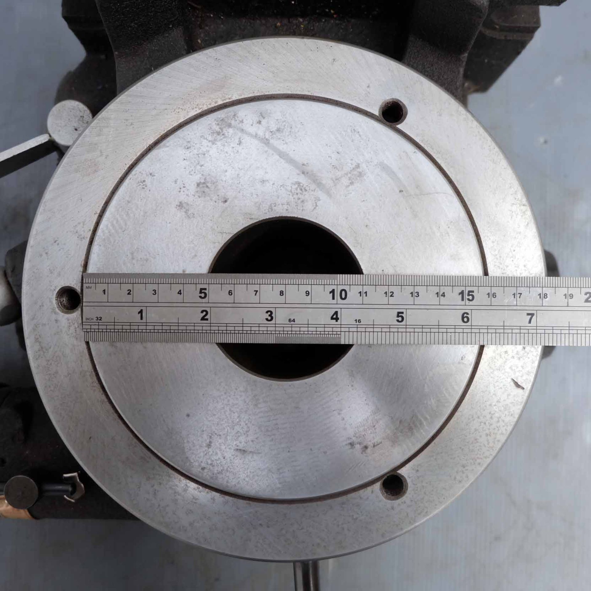 Vertex Horizonal / Vertical Rotary Table. 215mm Diameter. Spigot Diameter 160mm Approx. - Image 6 of 6