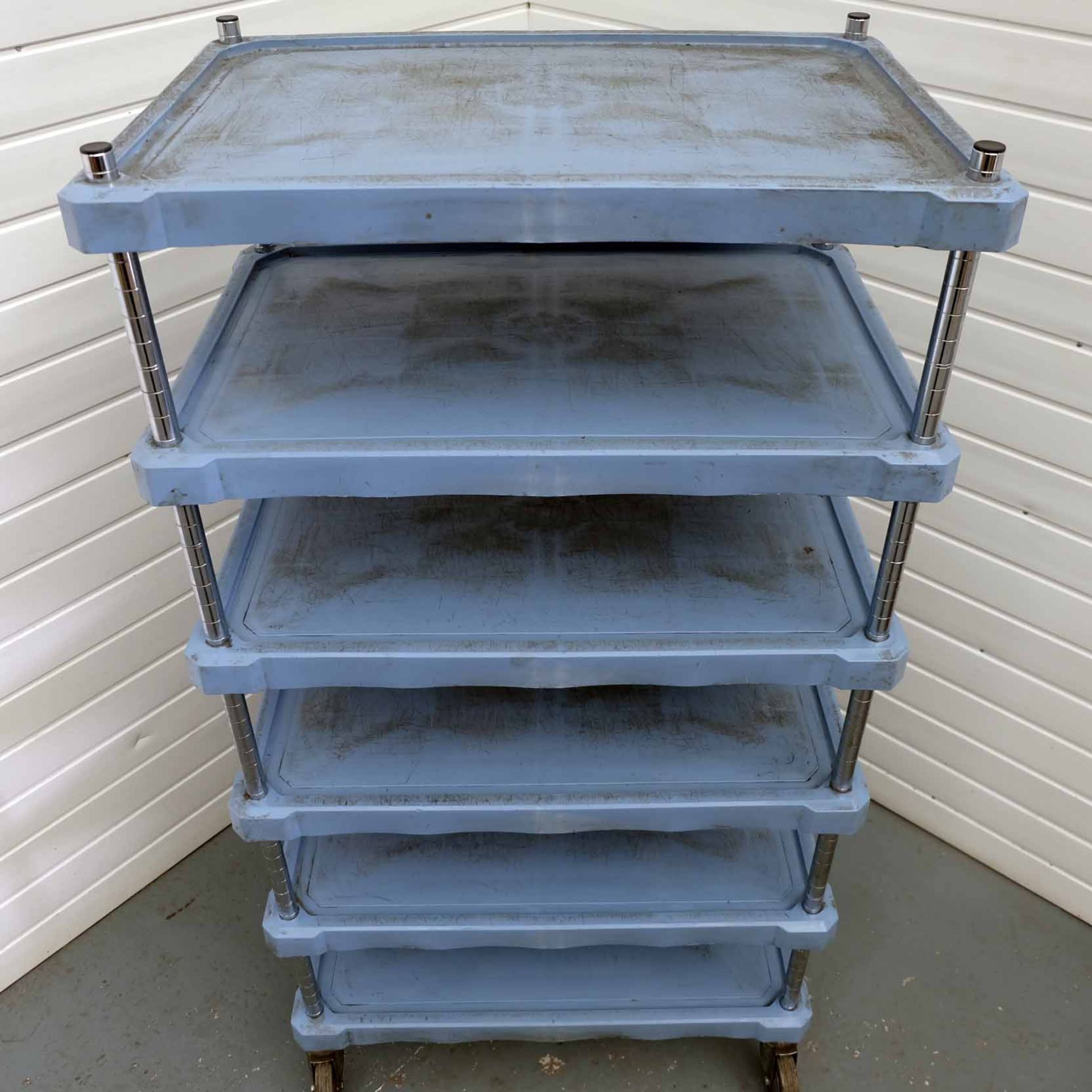 Parts Trolley With 6 Shelves. Size 795mm x 540mm x 1525mm High. - Image 3 of 4