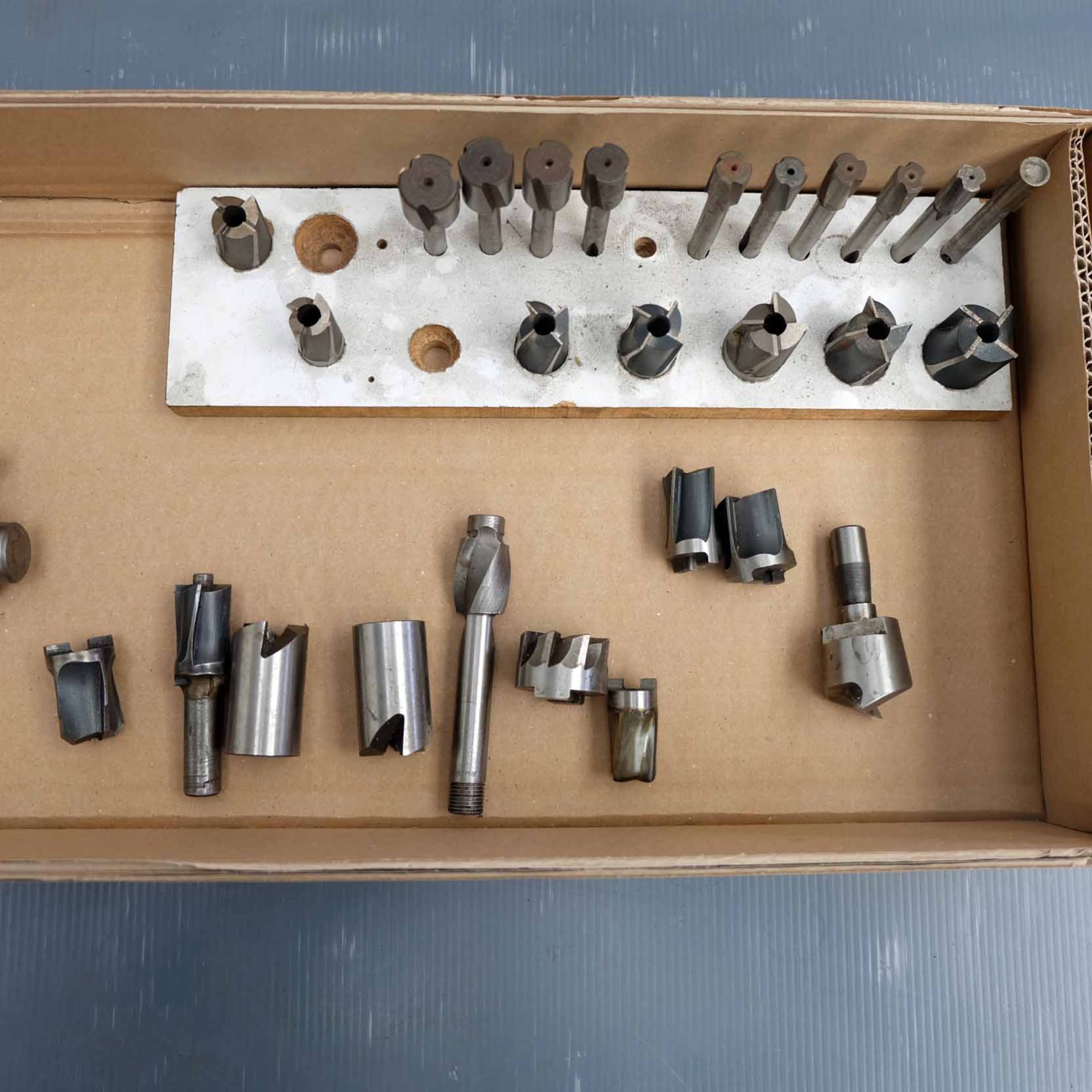 Quantity of Counter Bores. Various Sizes. 2 - 3 Morse Taper. Interchangeable Cutters. - Image 3 of 3