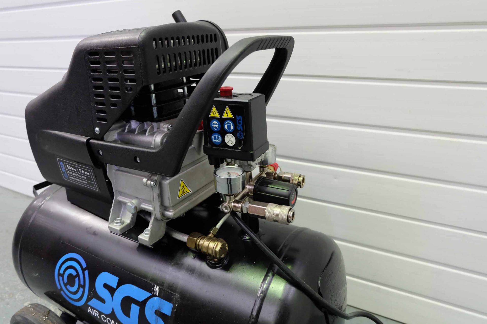 SGS Compressor Model SC50H. Capacity 50 Litre. Single Phase. - Image 2 of 4