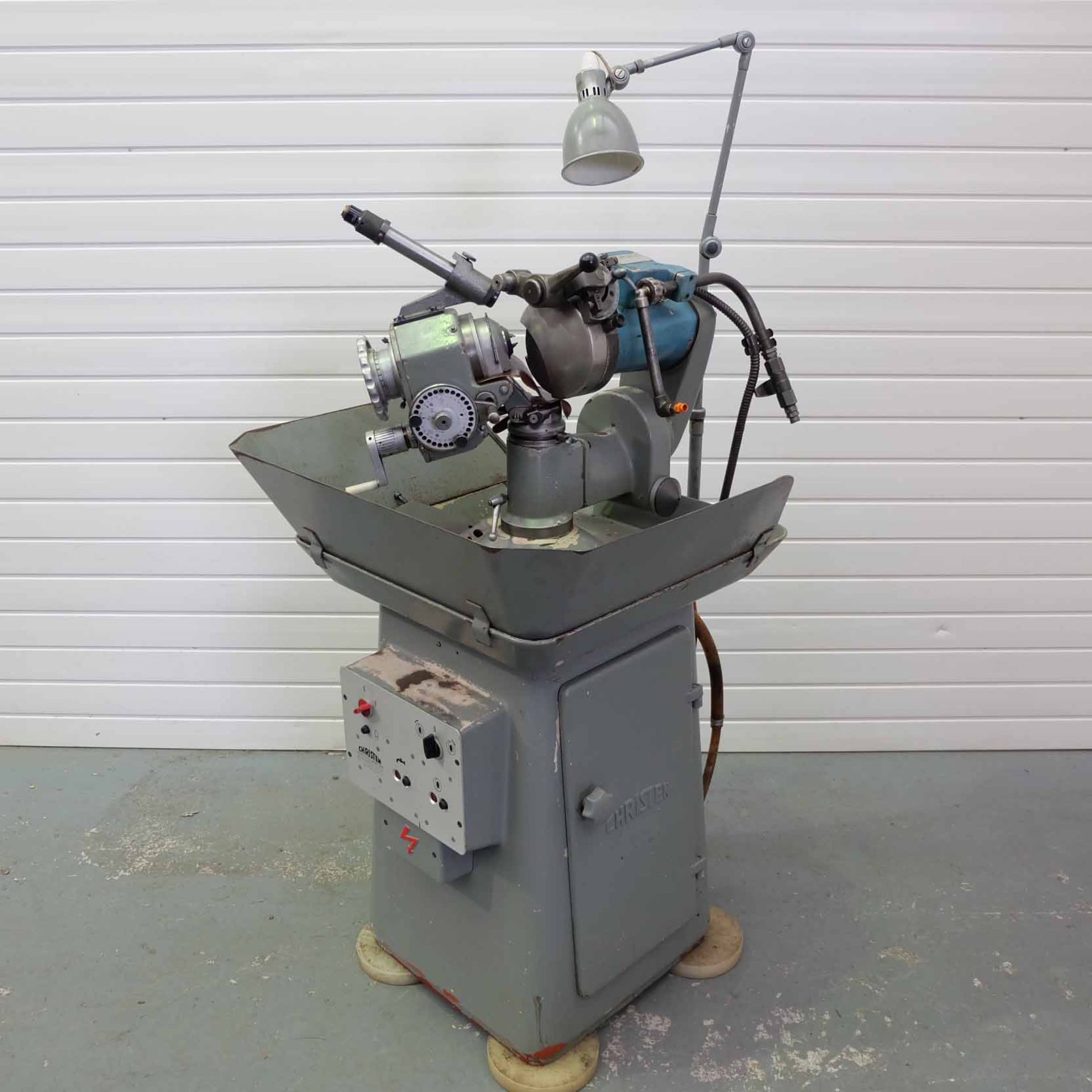 CHRISTEN Type 2-32 Twist Drill Grinding Machine. Capacity 2-32mm. Angles 60 - 180 Degrees. Grinding - Image 2 of 18