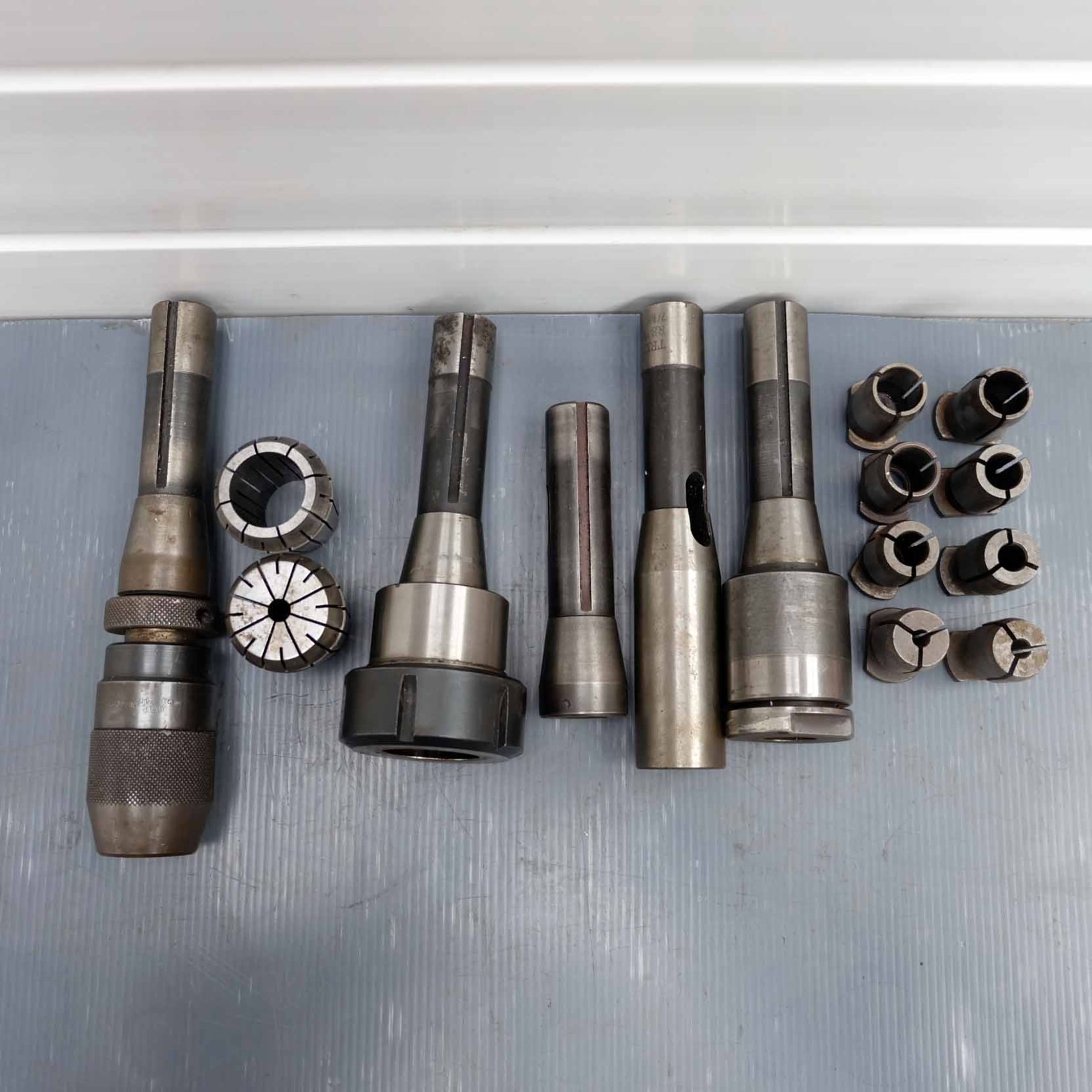 Quantity of R8 Tooling. Including Autolock Chuck With Imperial & Metric Collets. 1 x 3 Morse Taper S - Image 2 of 6