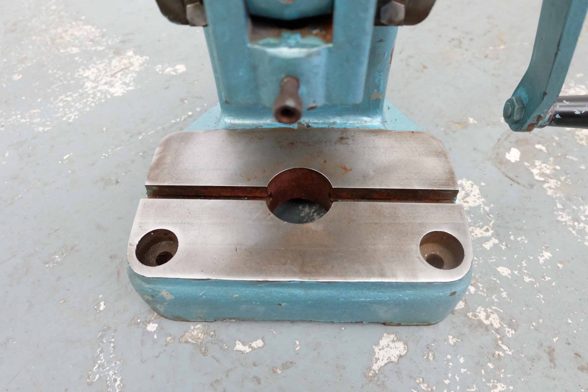 Smart & Brown Type H5 Toggle Press. Throat 5". Daylight 3 1/2". - Image 3 of 4
