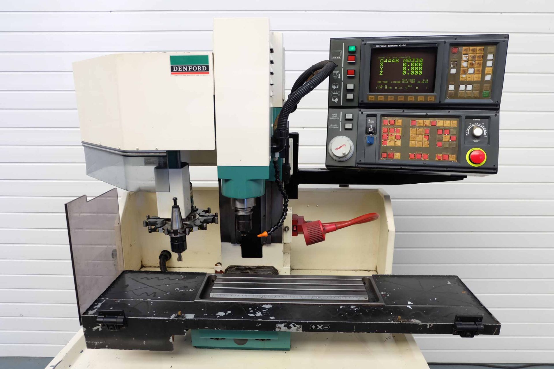 Denford Model Triac-Fanuc ATC CNC Milling Machine With 6 Station Auto Tool Changer. Fanuc Series O-M - Image 2 of 9