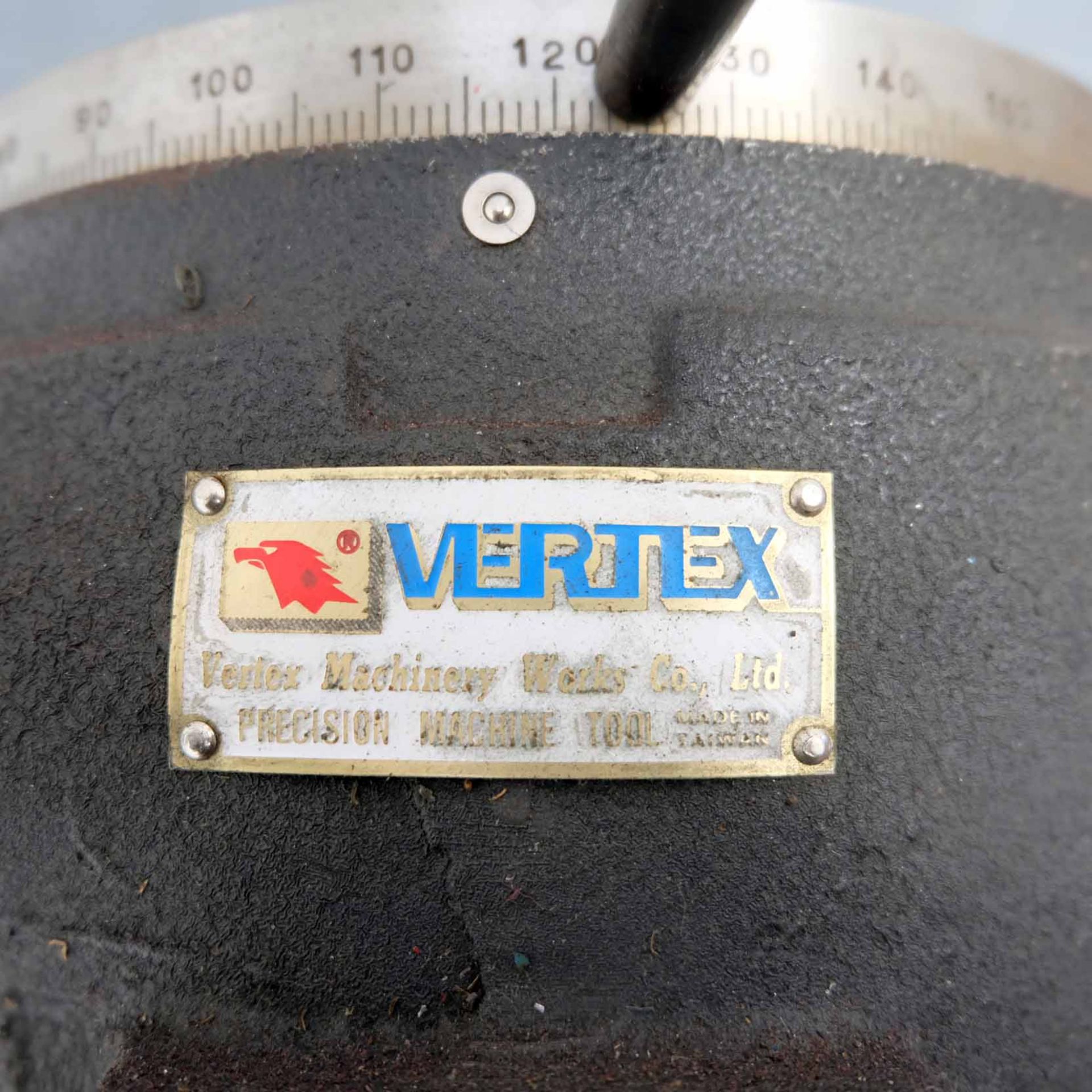 Vertex Horizonal / Vertical Rotary Table. 215mm Diameter. Spigot Diameter 160mm Approx. - Image 3 of 6