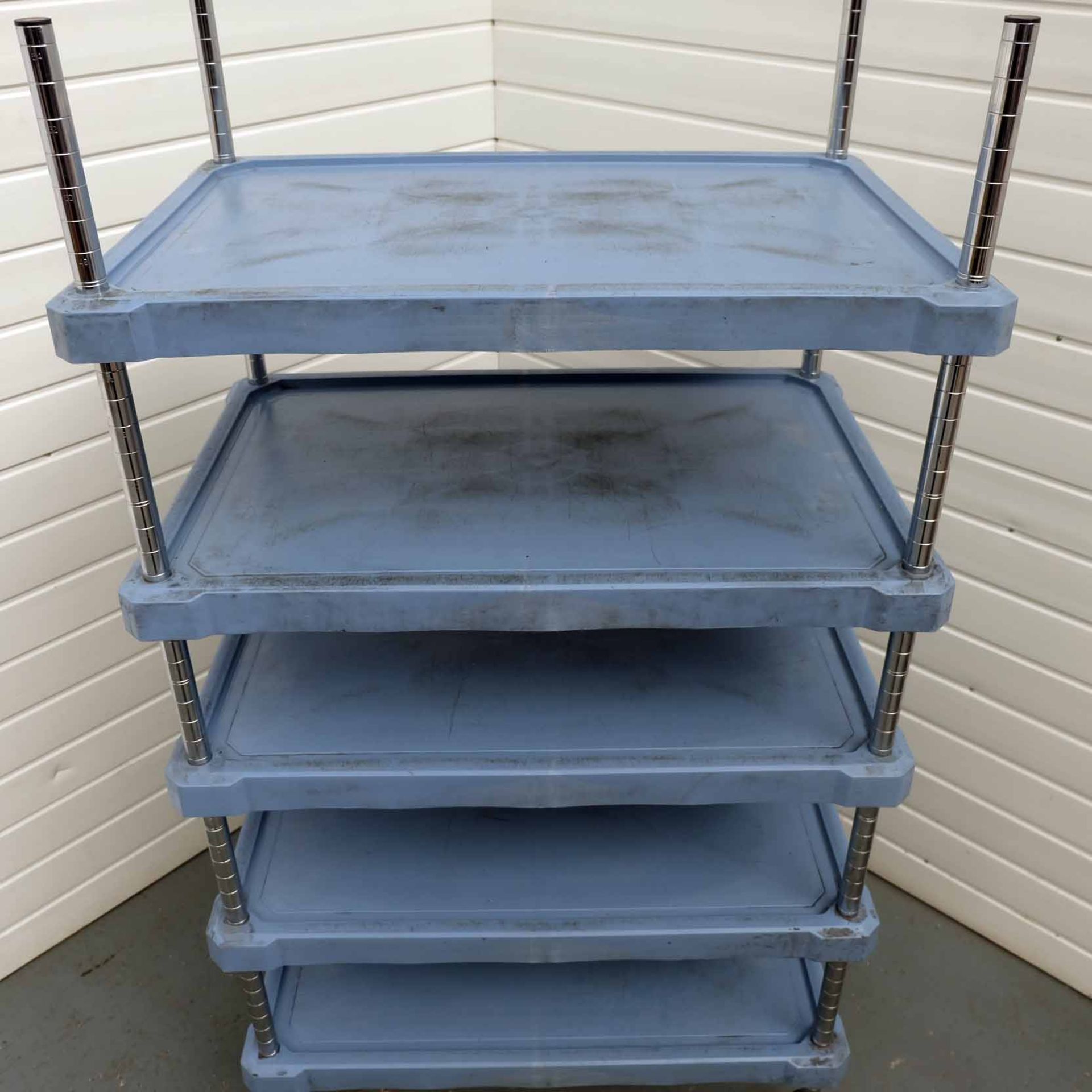 Parts Trolley With 5 Shelves. Size 795mm x 540mm x 1525mm High. - Image 4 of 5