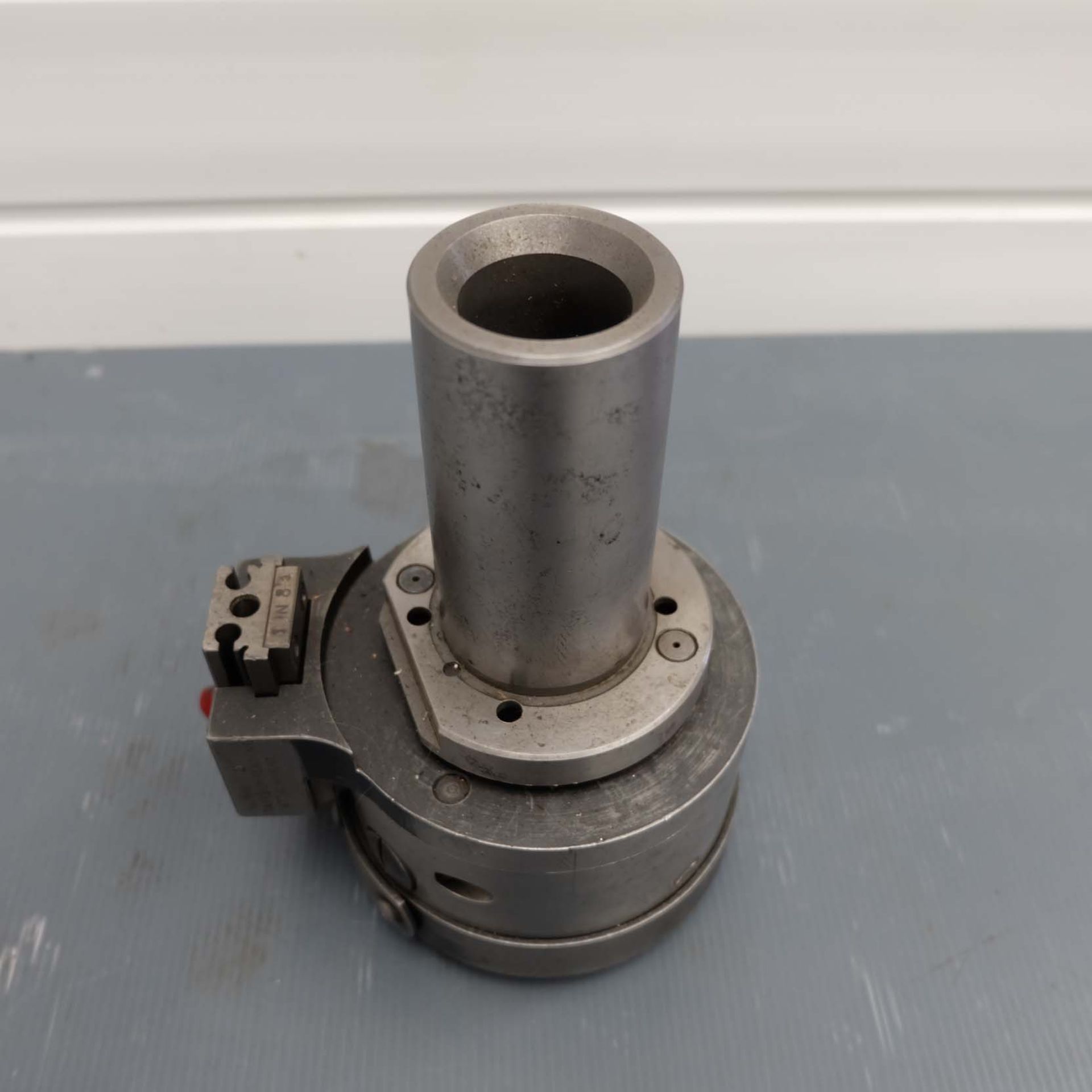 Hampson 1 1/4" CHS Coventry Die Head. With Taper Threading Attachment. Spigot Size 2 1/8" Diameter. - Image 6 of 6