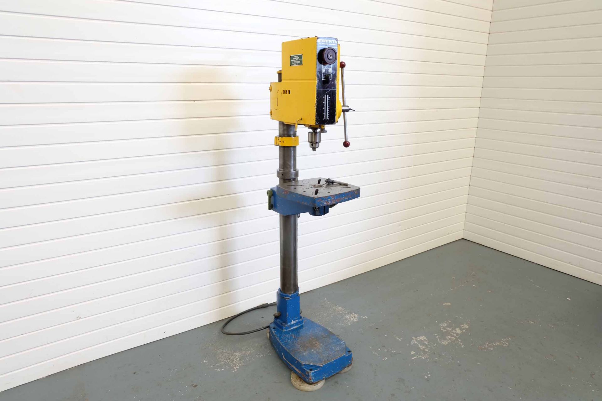 Startrite EFI Pillar Drill. Spindle Taper No.3 Morse. Spindle Speeds 125 - 2800rpm. Drilling Chuck C