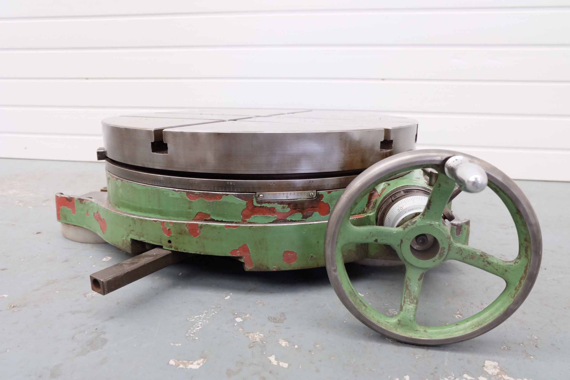 Huron Type 16.084 Rotary Table. Table Diameter 600mm. Table Height 180mm. - Bild 4 aus 9