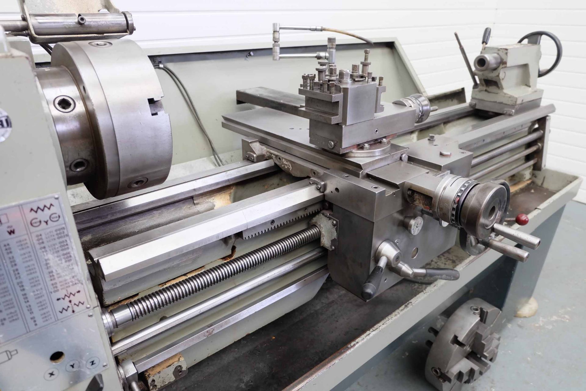 Colchester Triumph 2000 Gap Bed Centre Lathe. Admits Between Centres 50". Swing Over Bed 15 1/4". Sw - Image 6 of 10