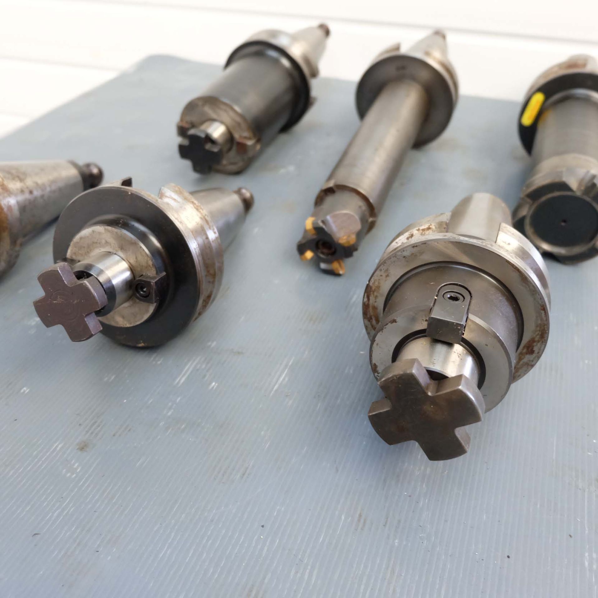 6 x BT50 Spindle Tools. Tipped for Milling Cutter Holders. - Bild 3 aus 9