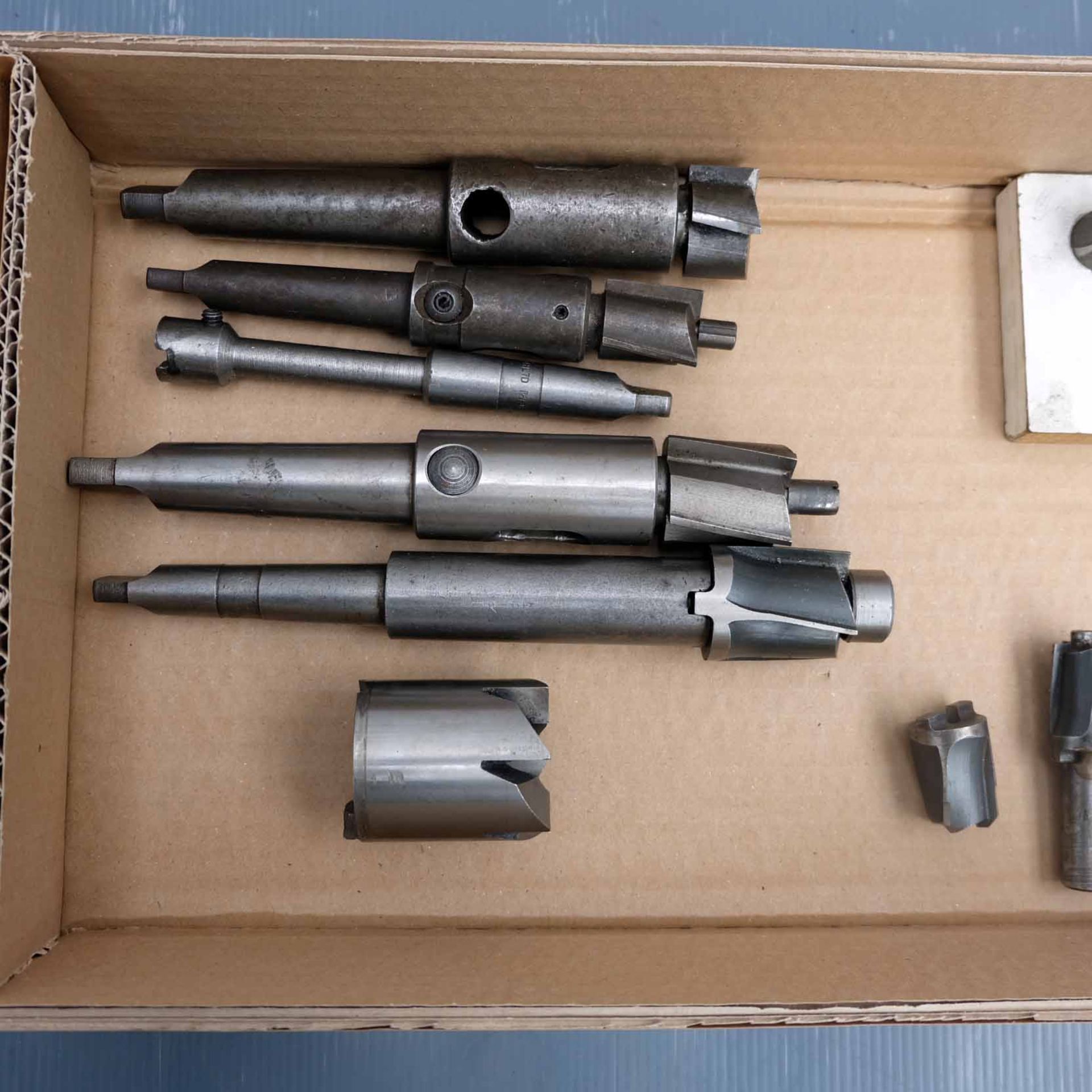 Quantity of Counter Bores. Various Sizes. 2 - 3 Morse Taper. Interchangeable Cutters. - Image 2 of 3