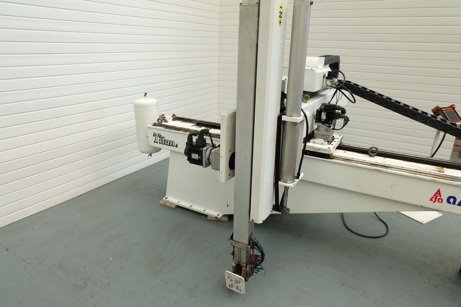 Alfa Titan Model T1700WS-S3 3 Axis High Speed Robot for Moulding Machine With Touch Screen Control. - Bild 5 aus 12