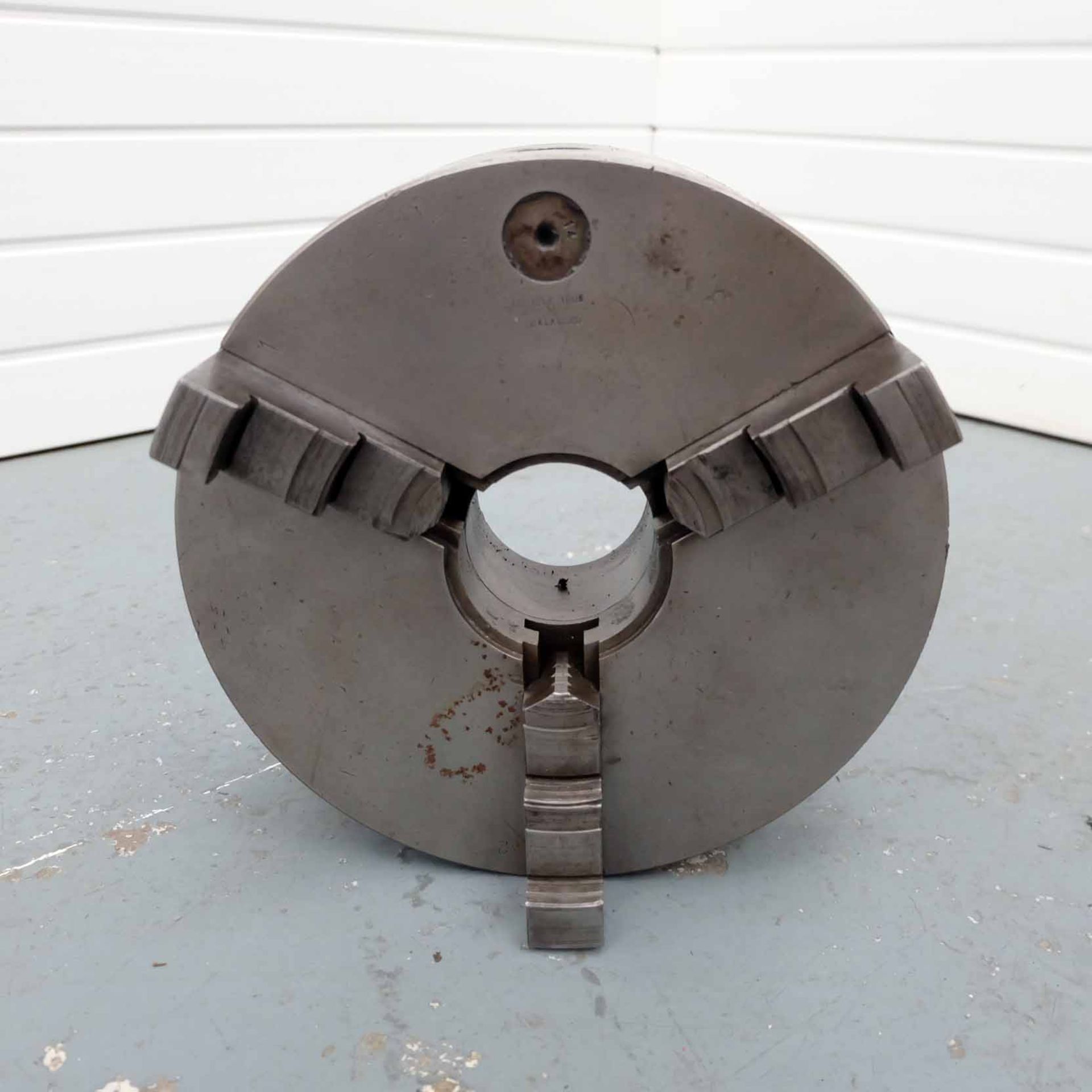 Burnerd 12" Three Jaw Scroll Chuck. Camlock D1-8 Fitting. Spindle Bore 3".