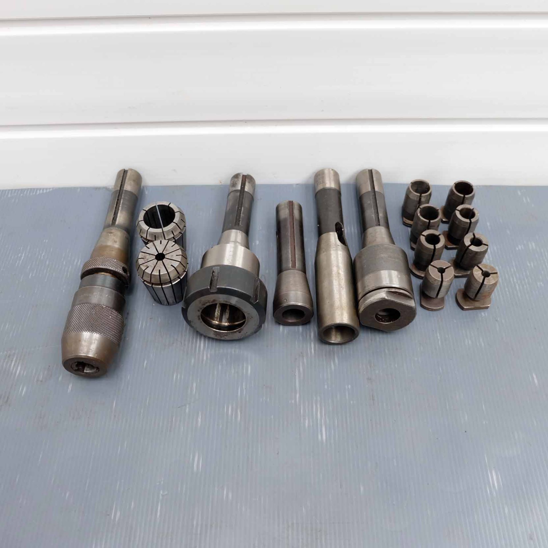 Quantity of R8 Tooling. Including Autolock Chuck With Imperial & Metric Collets. 1 x 3 Morse Taper S