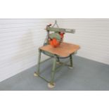 DeWalt Model DW8003 Radial Arm Saw. Motor 3 Phase, 2.2kW, 3Hp. Made in Italy