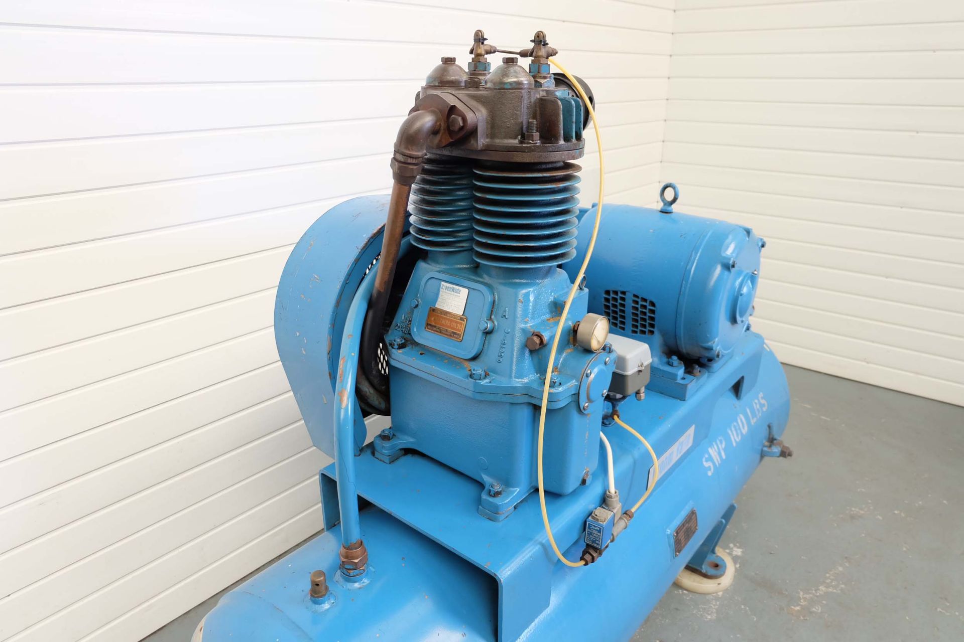 Broomwade Type RM41 Air Compressor. Pressure 15. Motor 3 Phase 10/8.5HP. Fitted With Automatic Press - Image 3 of 9