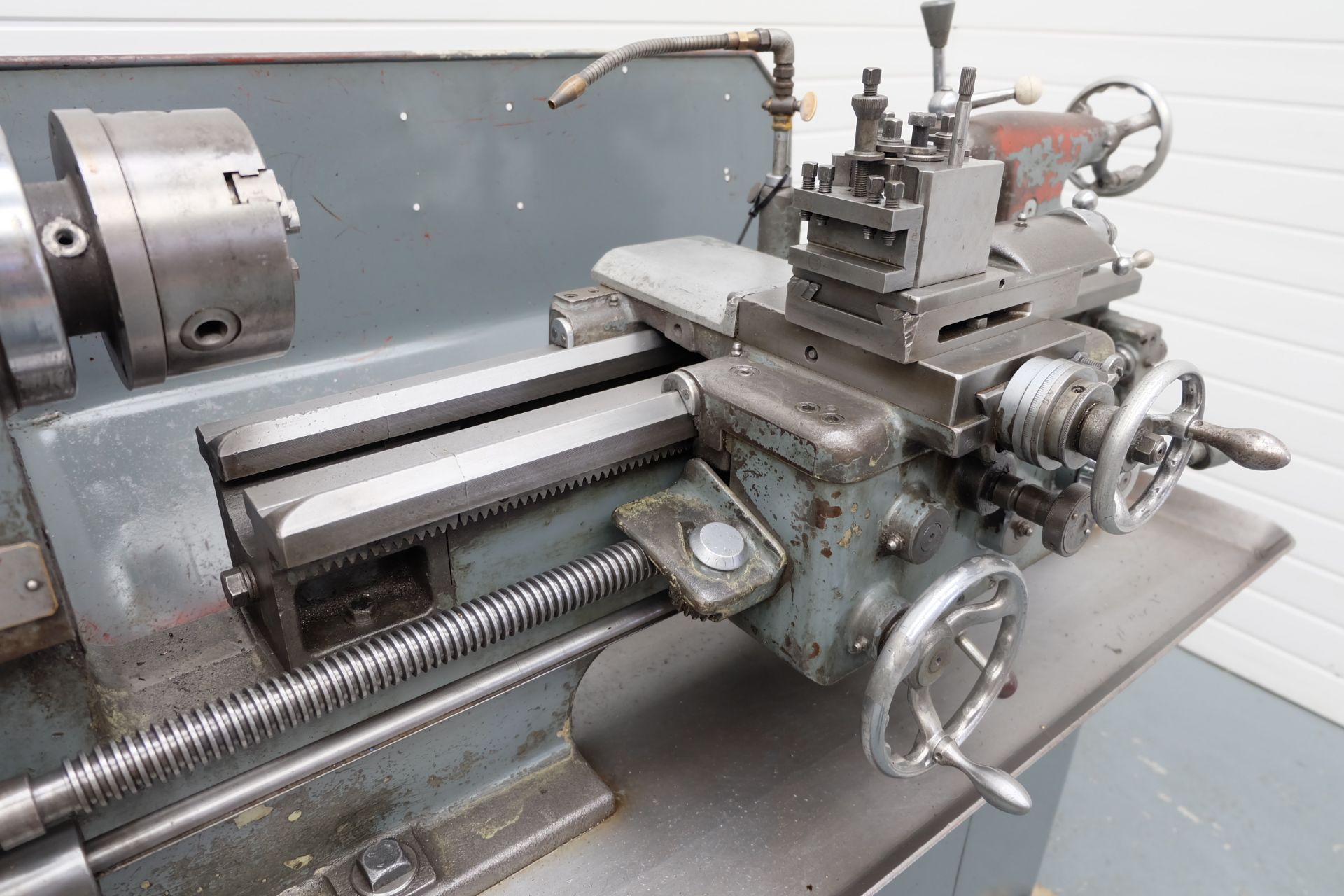 Harrison 9" Gap Bed Centre Lathe. Swing Over Bed 9". Distance Between Centres 24". Swing in Gap 16". - Image 7 of 12