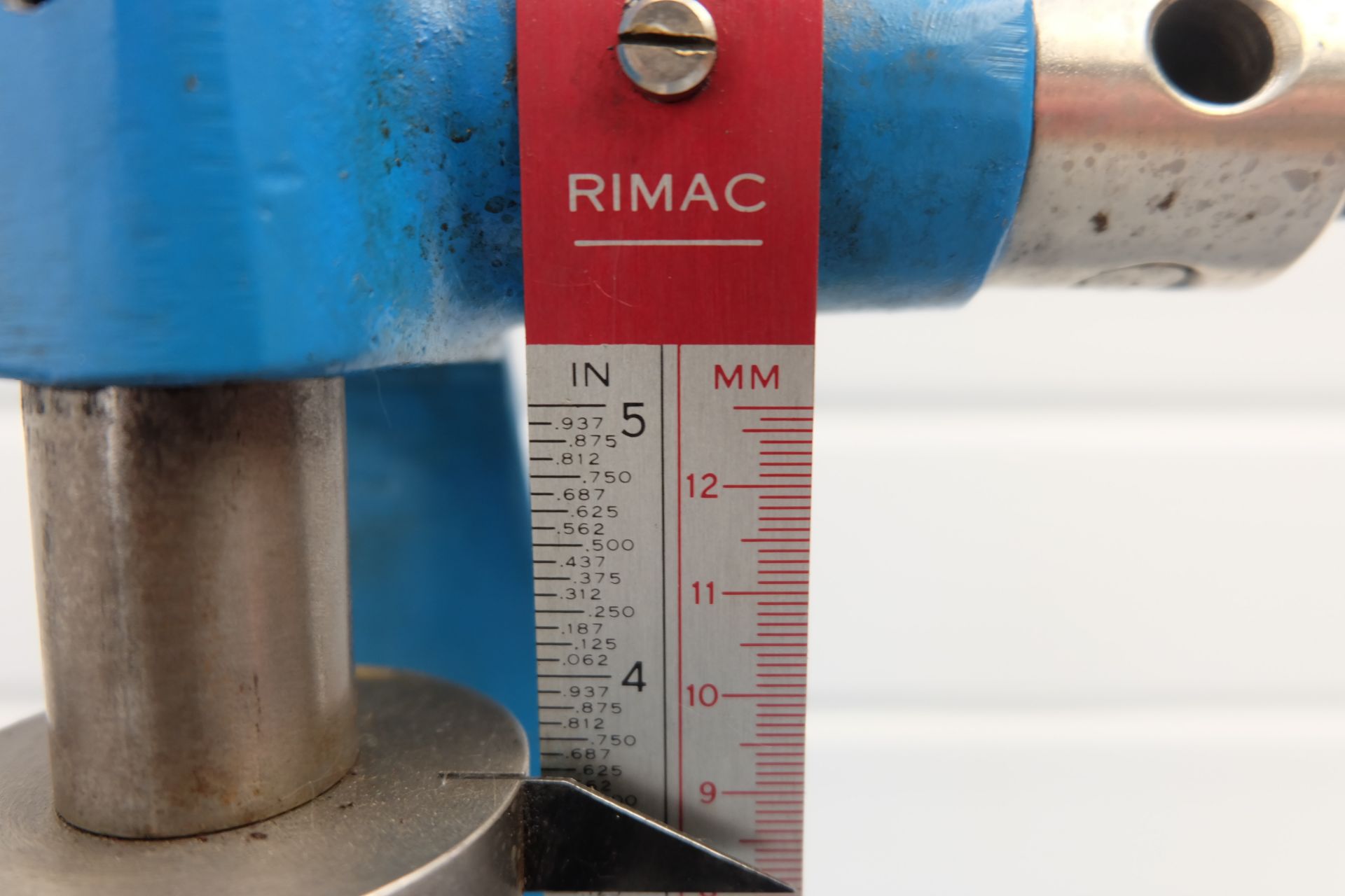 Rimac Model BBO500 Valve Spring Tester. Capacity 0 - 500lbs. Ram Travel 4 5/8". Lower Platform 3 1/4 - Image 5 of 7