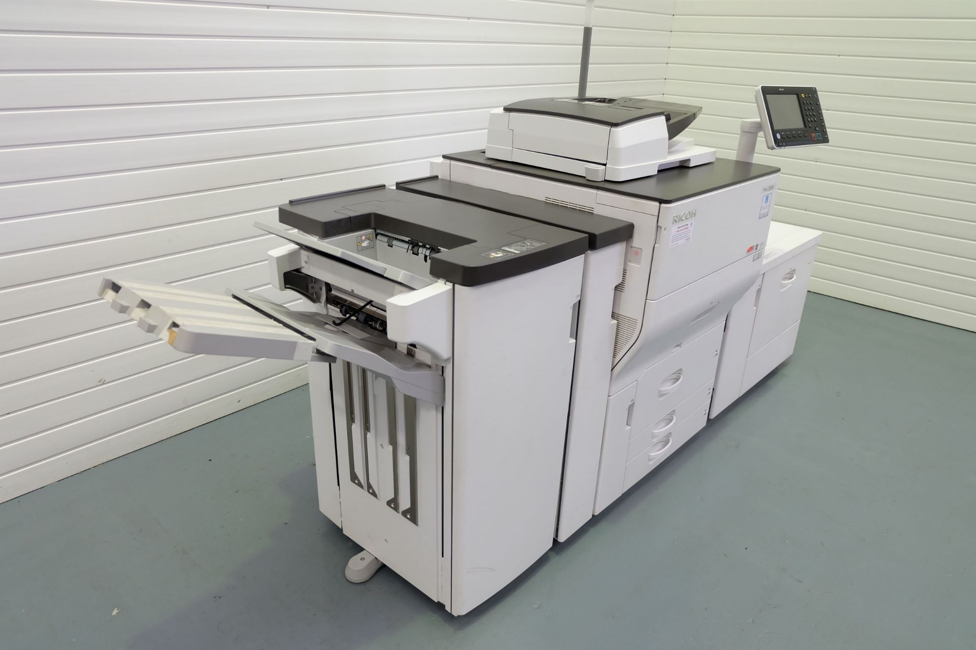 Ricoh Pro C5200s Colour Production Printer. Prints upto 65ppm. Paper Weight Upto 360g/m2. Max Sheet - Image 3 of 23