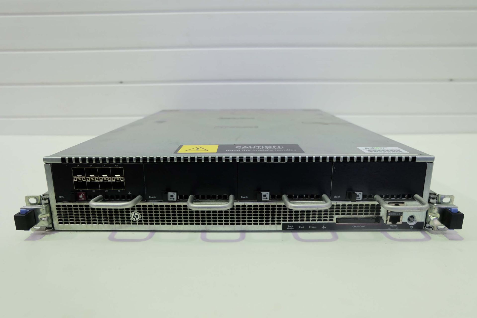 HP Model 6200 NXIPS Product No. JC873A Intrusion Prevention System