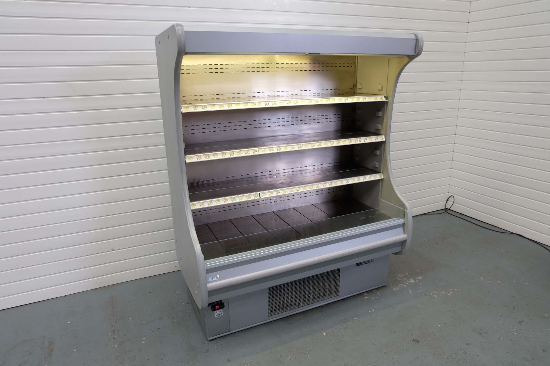 ZOIN Refrigerazione Display Fridge With 3 Adjustable Shelves and Light. Size 1500mm x 800mm x 1820mm - Image 2 of 5