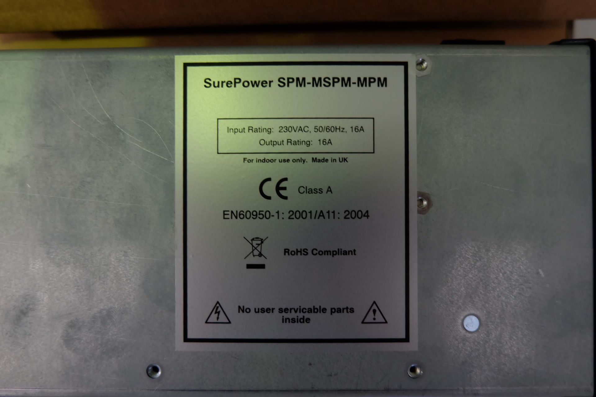 8 x Sure Power -MSPM - 16 Power Packs With 16 Amp Circuit Breaker - Bild 4 aus 5
