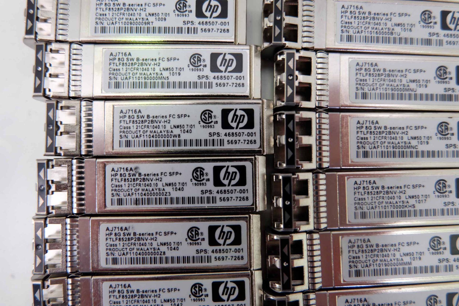 57 x HP Fibre Optic Transceivers - Image 2 of 6