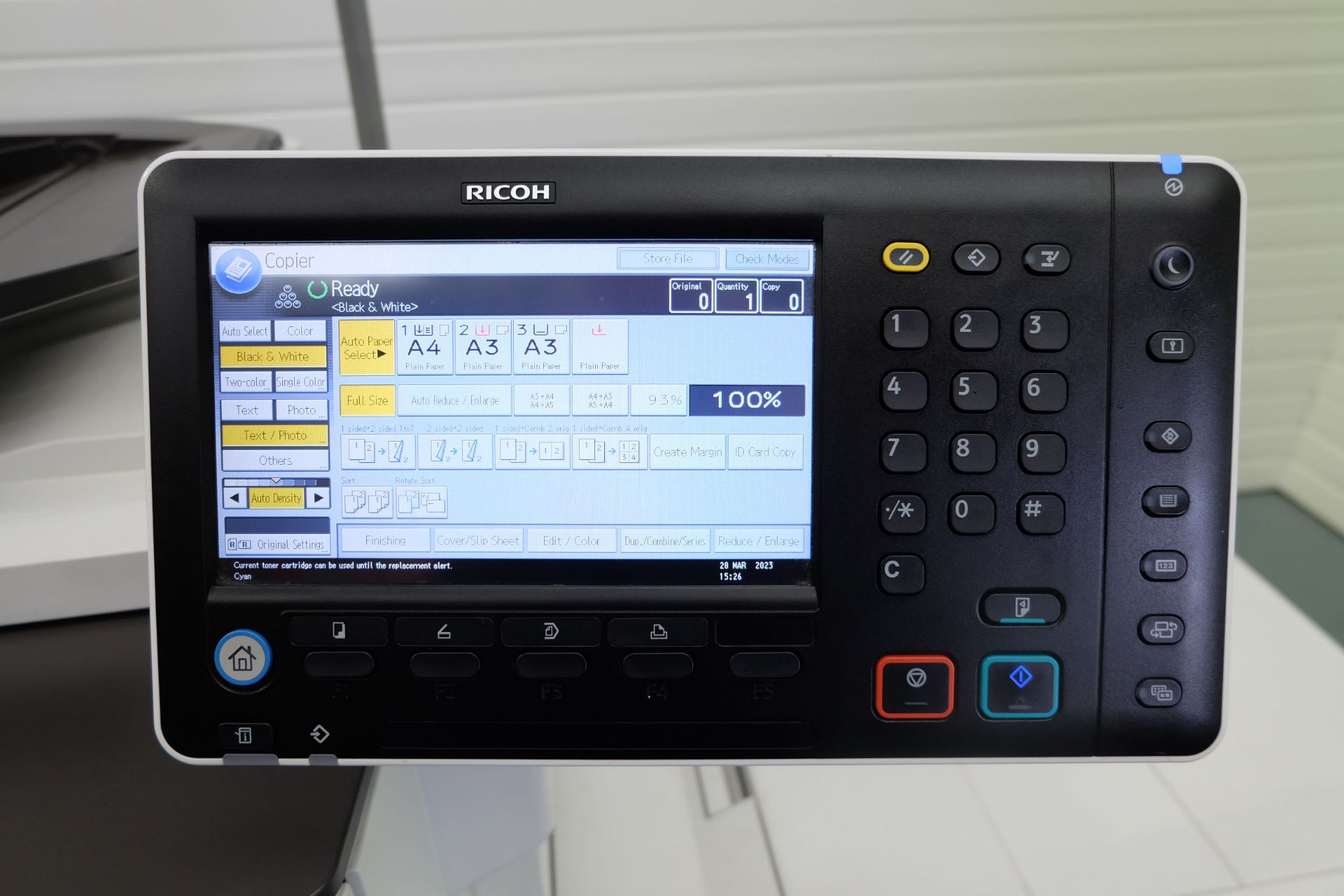 Ricoh Pro C5200s Colour Production Printer. Prints upto 65ppm. Paper Weight Upto 360g/m2. Max Sheet - Bild 14 aus 23