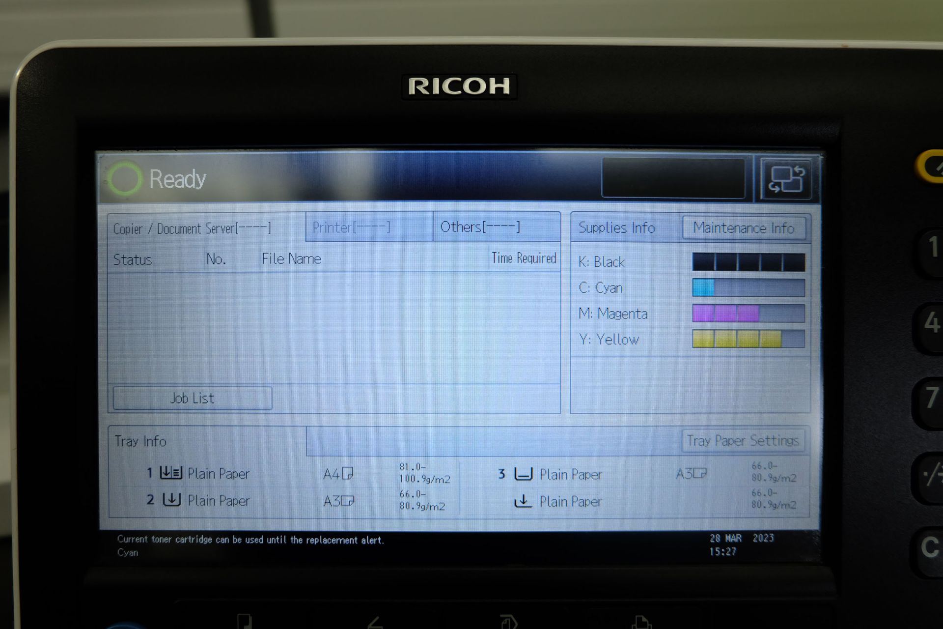 Ricoh Pro C5200s Colour Production Printer. Prints upto 65ppm. Paper Weight Upto 360g/m2. Max Sheet - Image 16 of 23