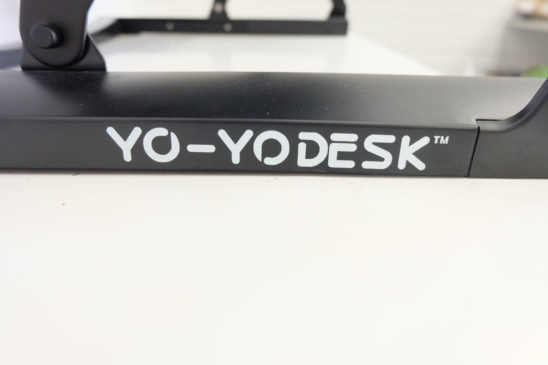 YO-YO DESK Adjustable Standing Desk. Variable Heights. Keyboard Shelf. 35" Wide. 20" Max Height. - Image 3 of 4