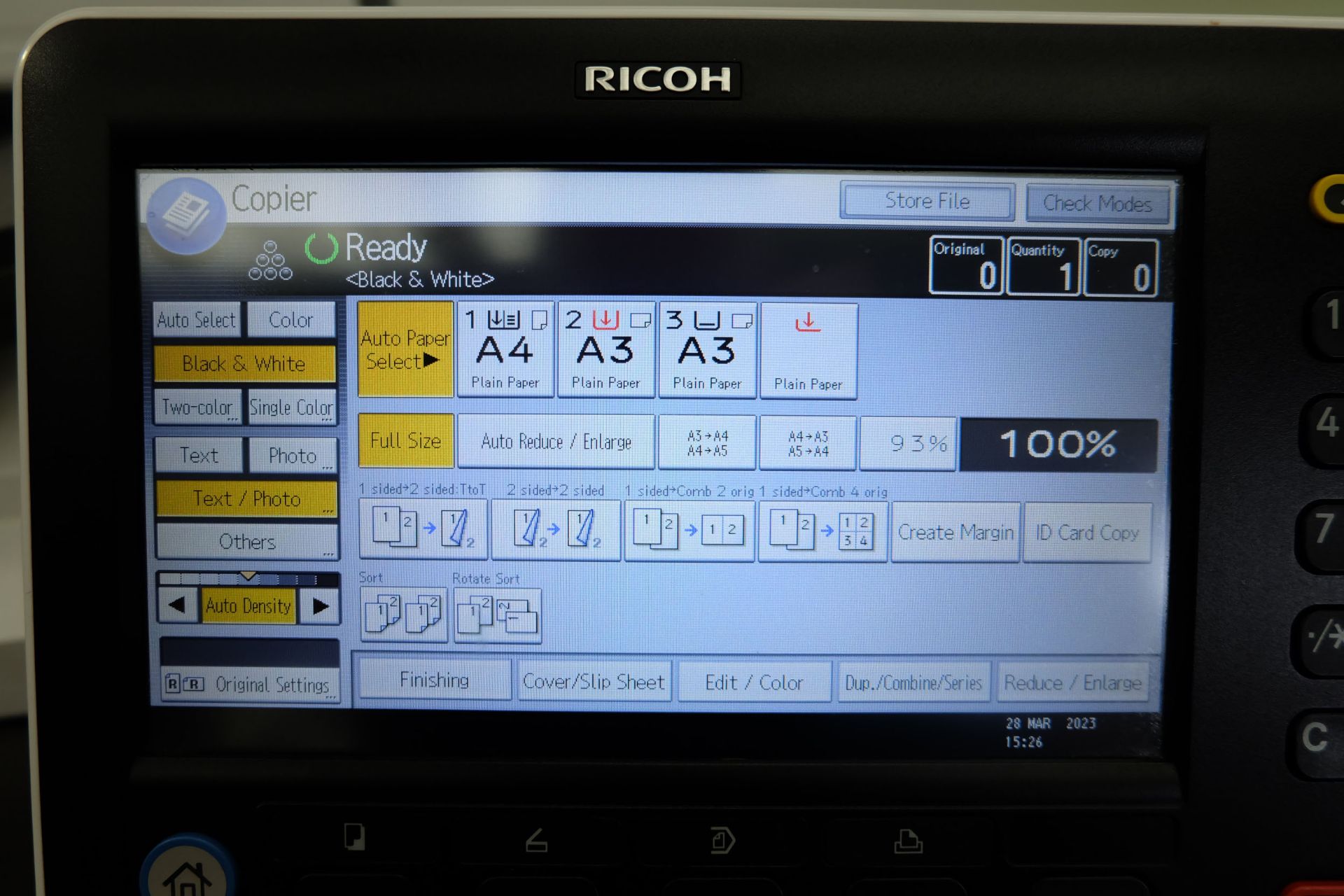 Ricoh Pro C5200s Colour Production Printer. Prints upto 65ppm. Paper Weight Upto 360g/m2. Max Sheet - Bild 15 aus 23