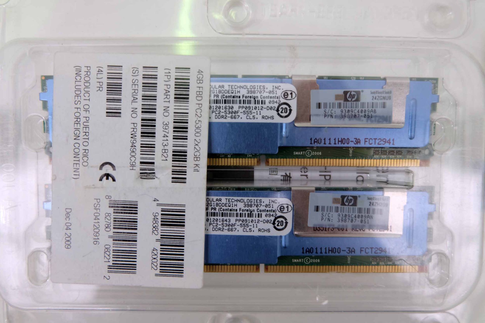 Quantity of HP Server Memory Cards. - Bild 2 aus 6
