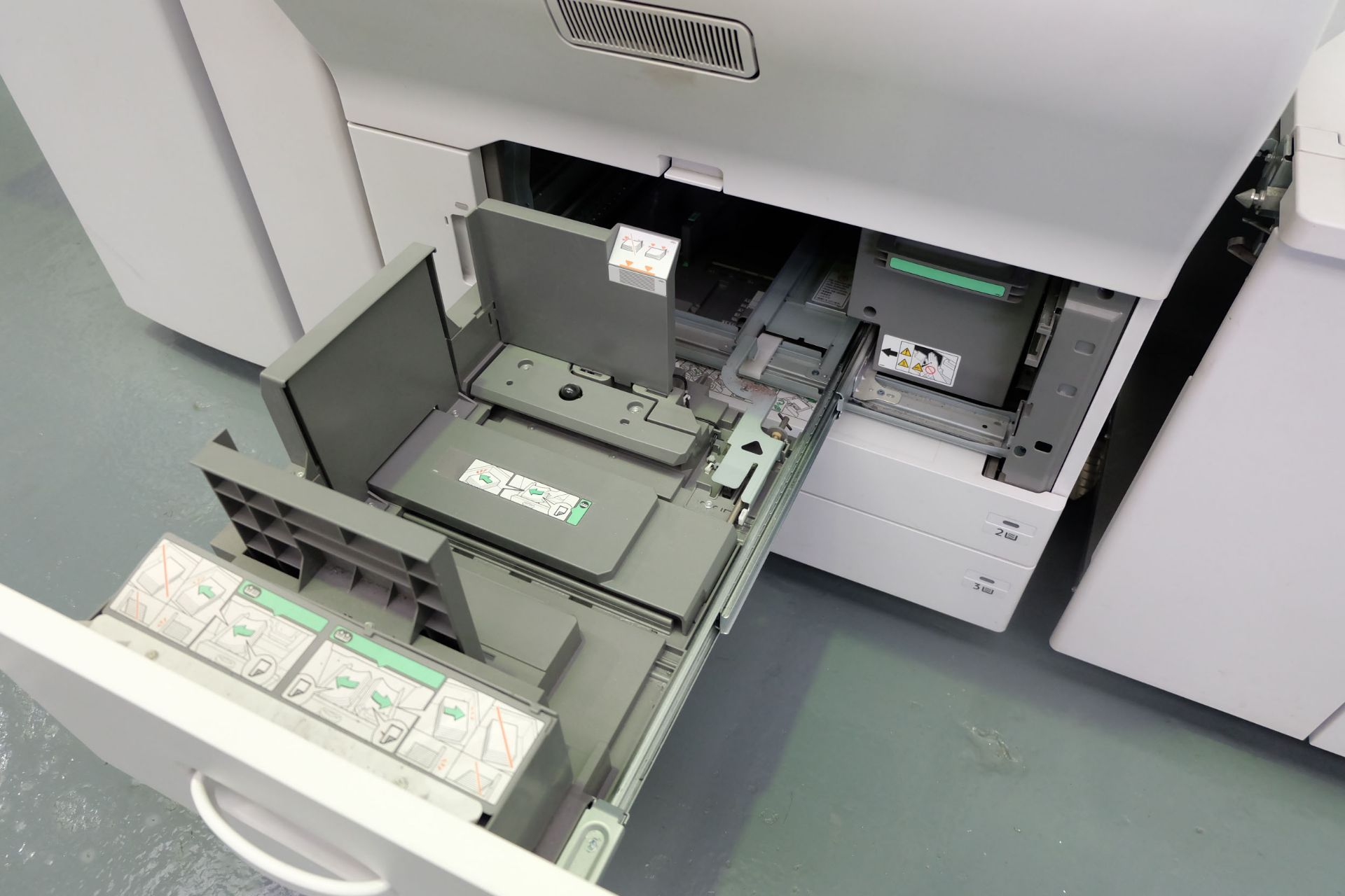 Ricoh Pro C5200s Colour Production Printer. Prints upto 65ppm. Paper Weight Upto 360g/m2. Max Sheet - Image 9 of 23