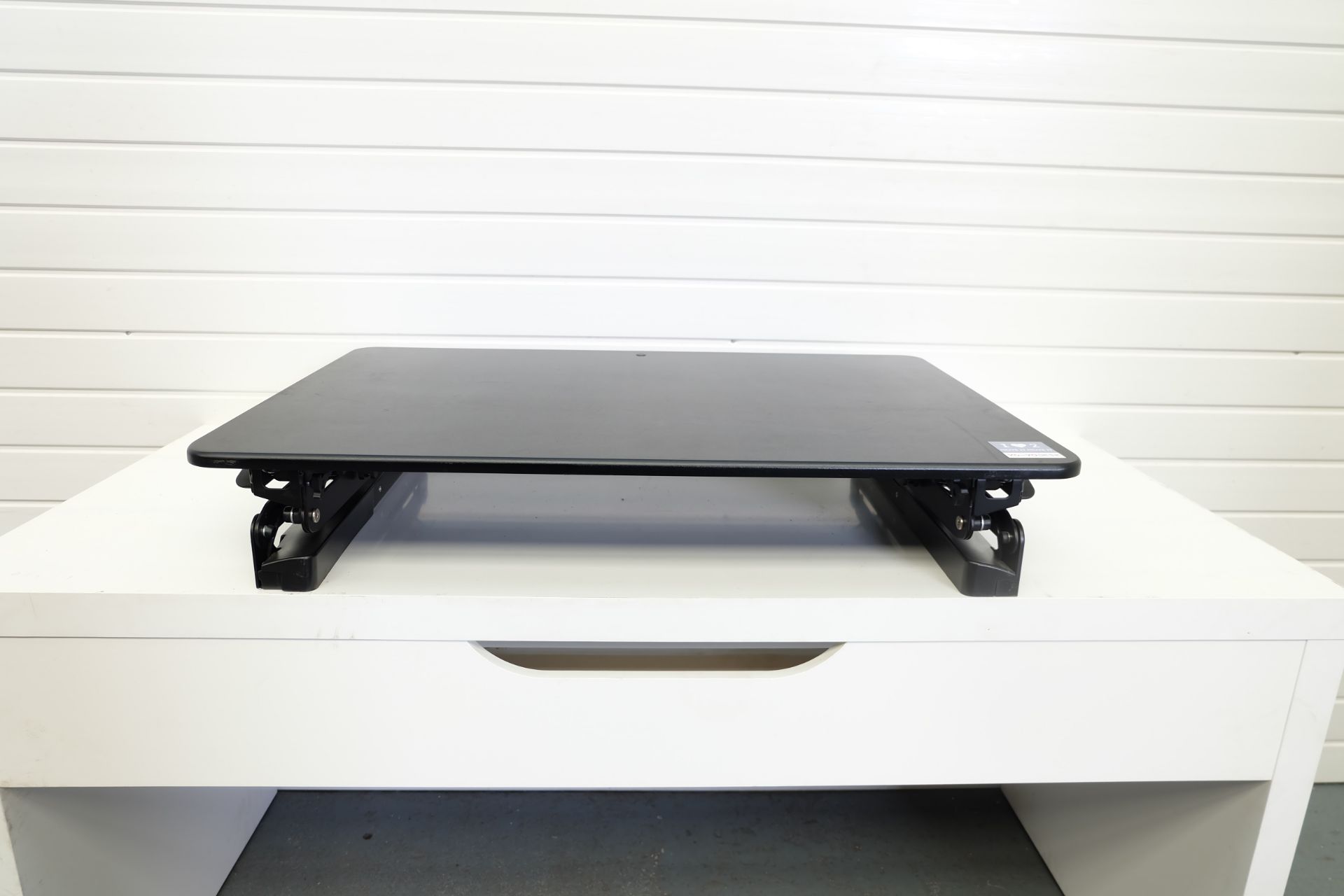 YO-YO DESK Adjustable Standing Desk. Variable Heights. Keyboard Shelf. 35" Wide. 20" Max Height. - Image 4 of 4